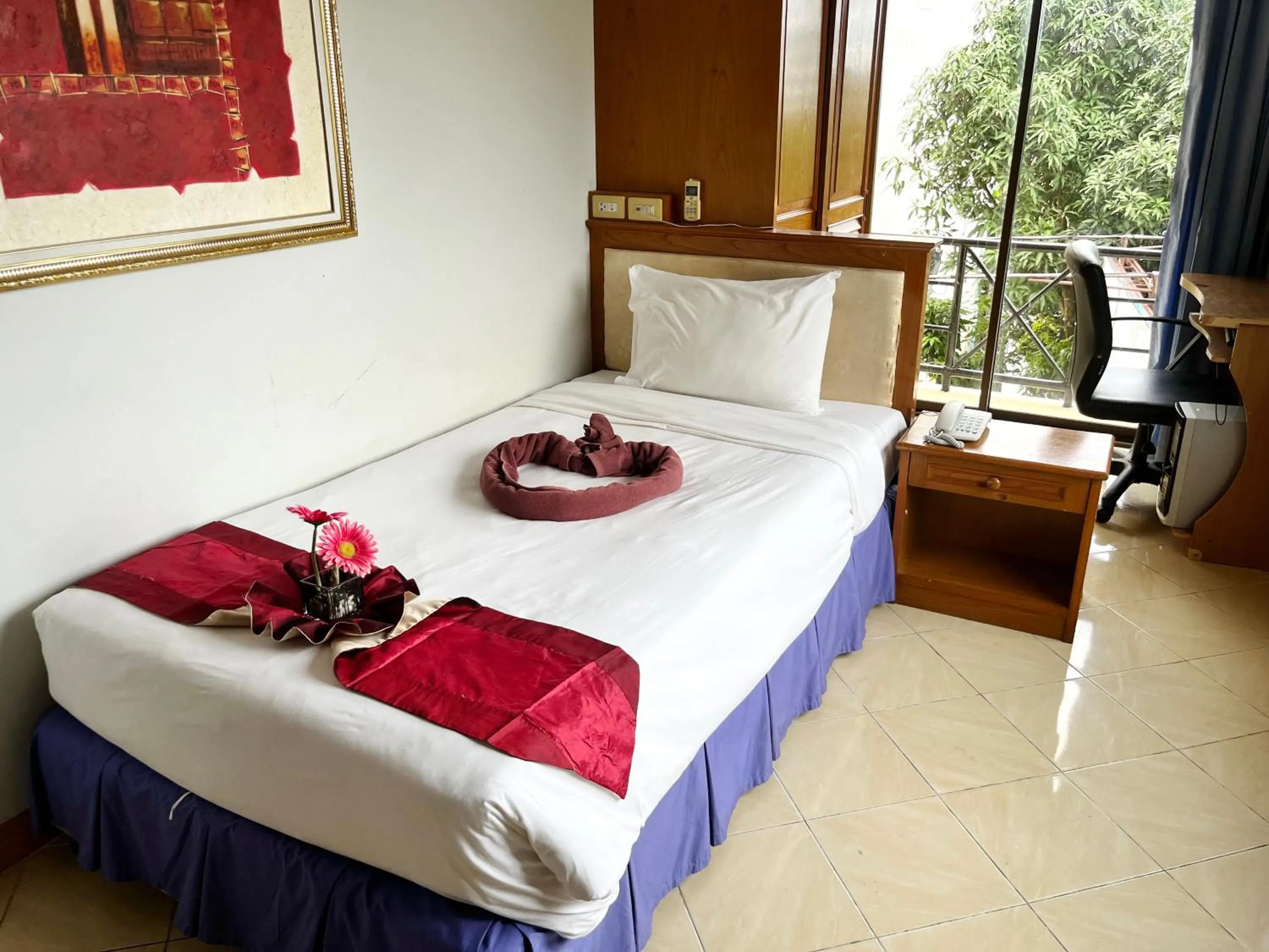 Bed in Patong Lamai Residence