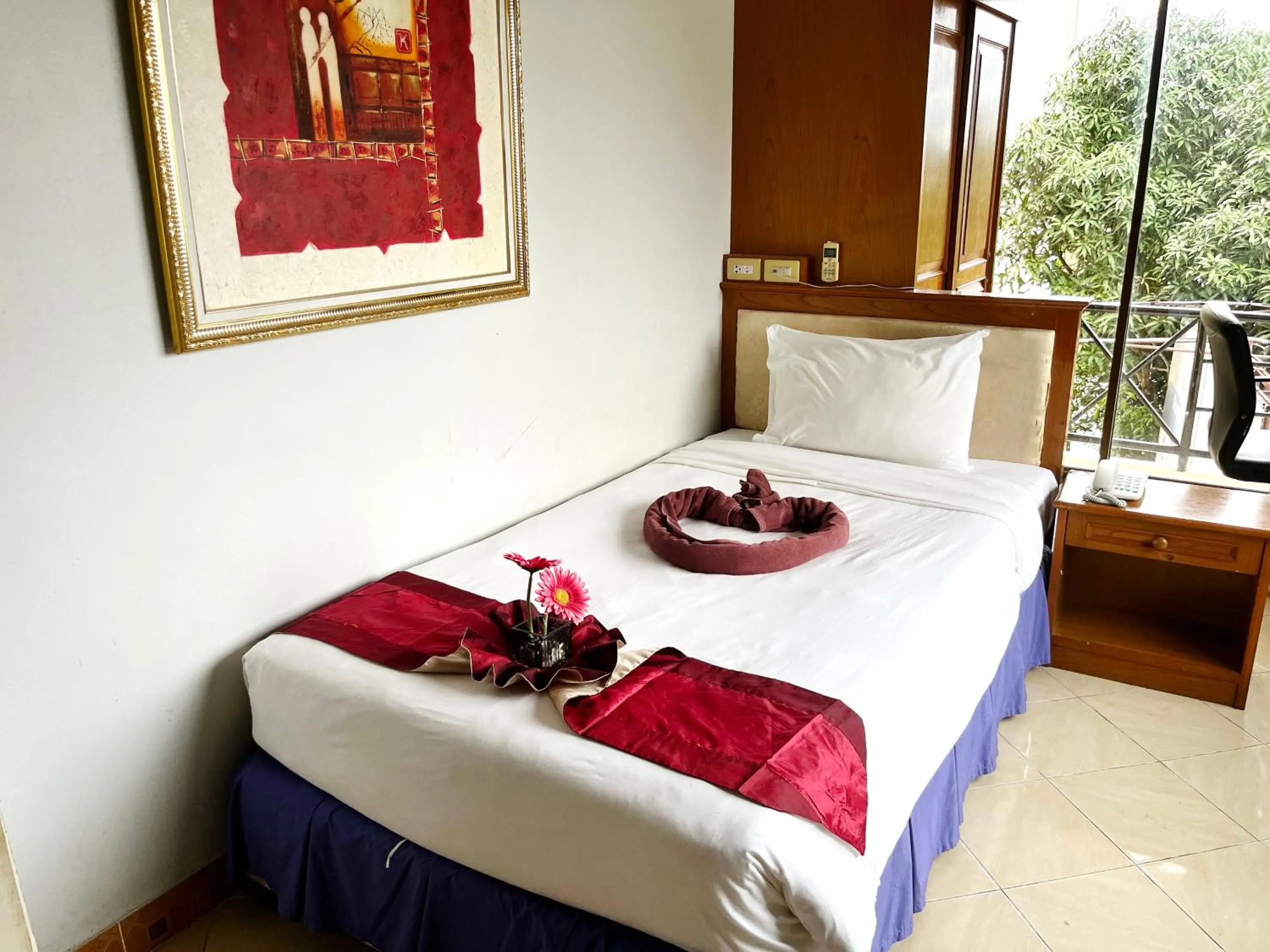 Bed in Patong Lamai Residence