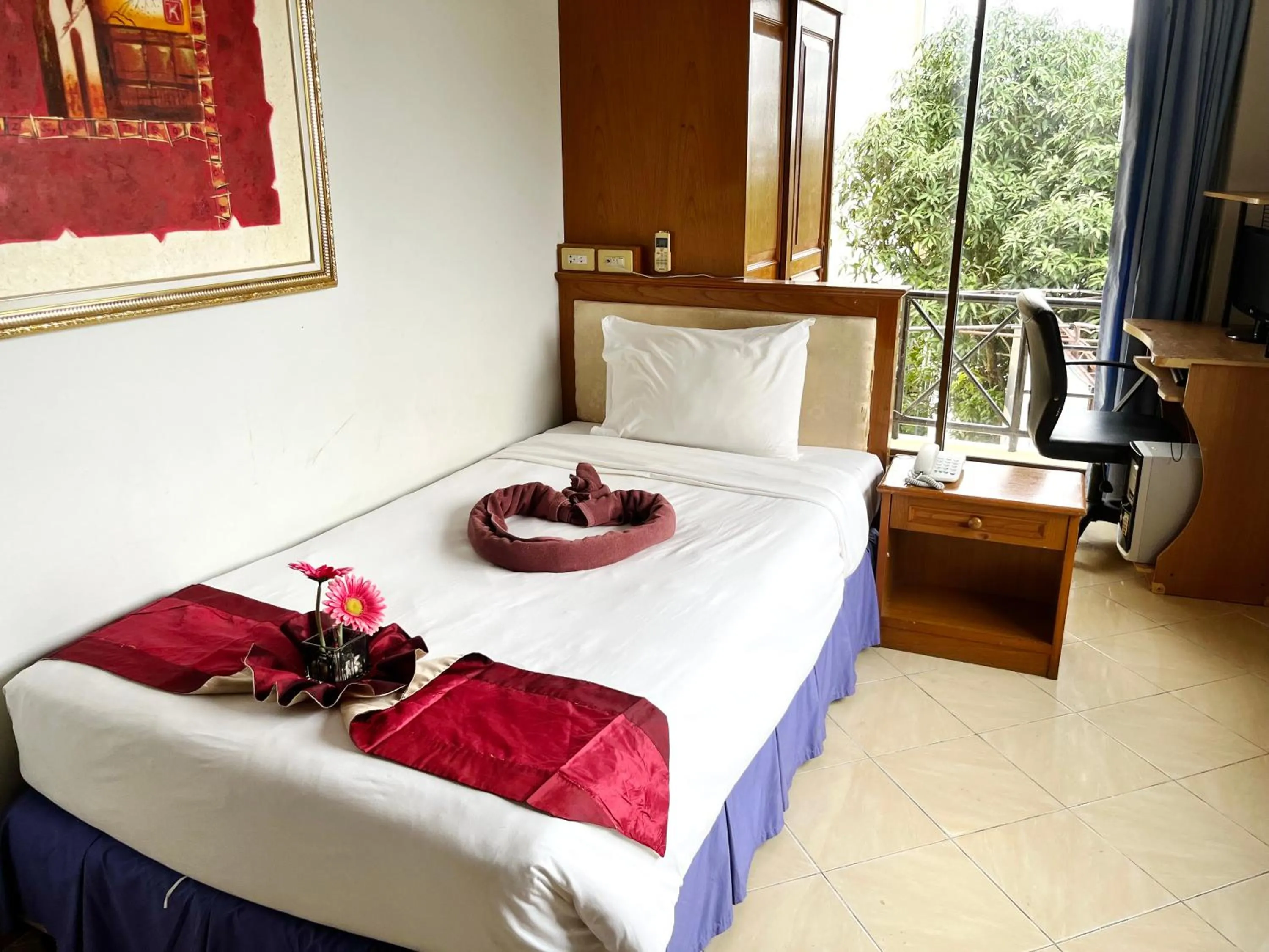 Bed in Patong Lamai Residence