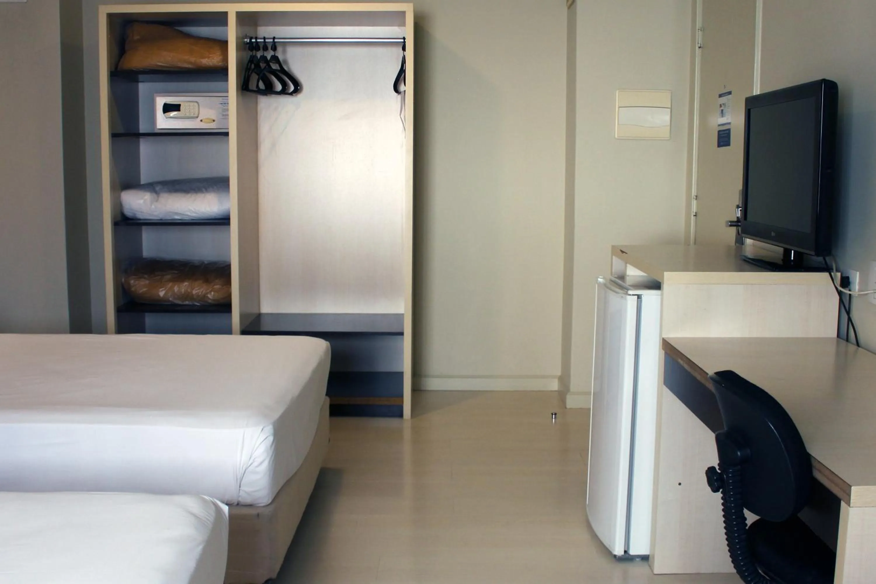 Bed in Master Curitiba Hotel - 1,6 km do Estádio Couto Pereira - Show