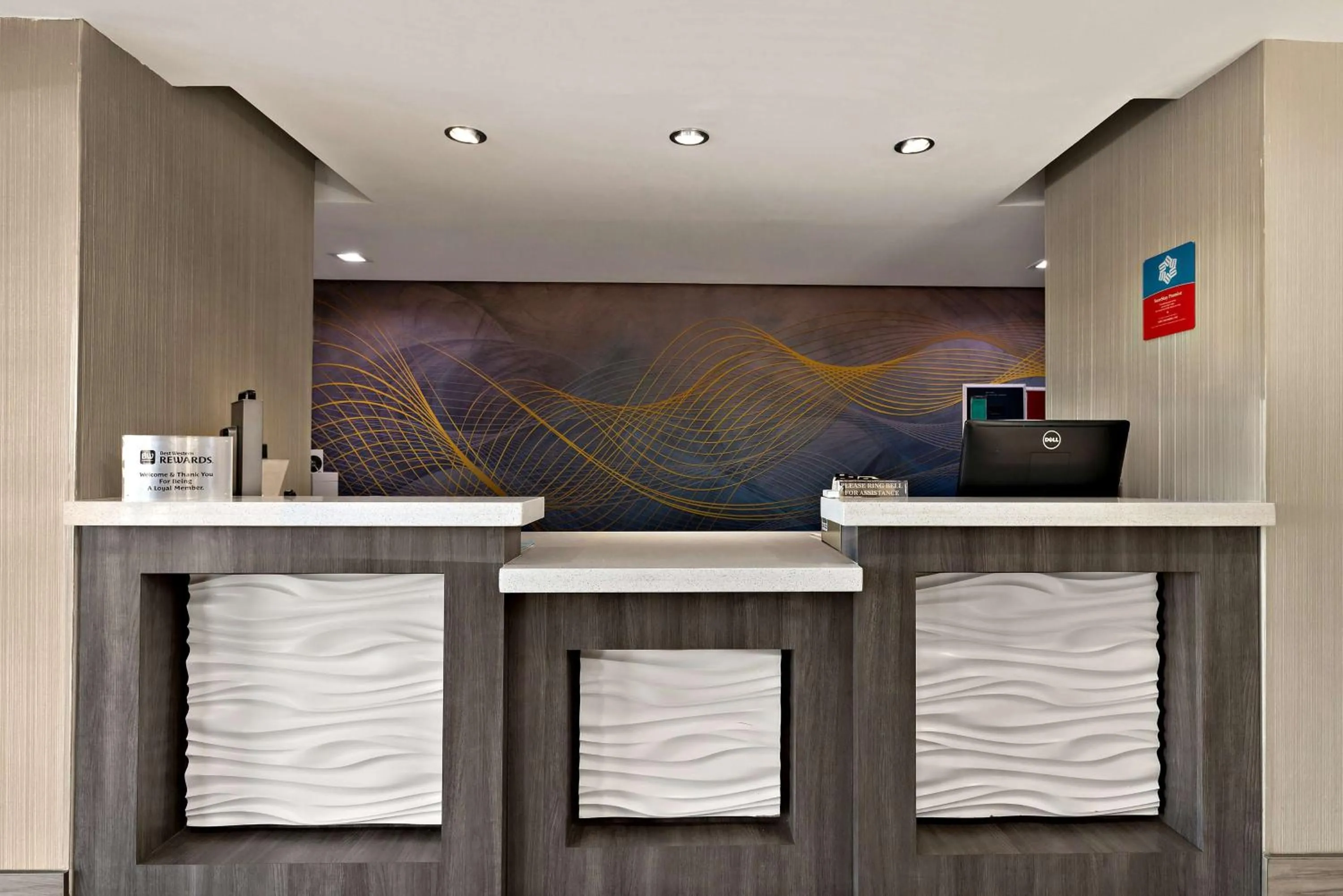 Lobby or reception in SureStay Plus Hotel by Best Western Tulsa East