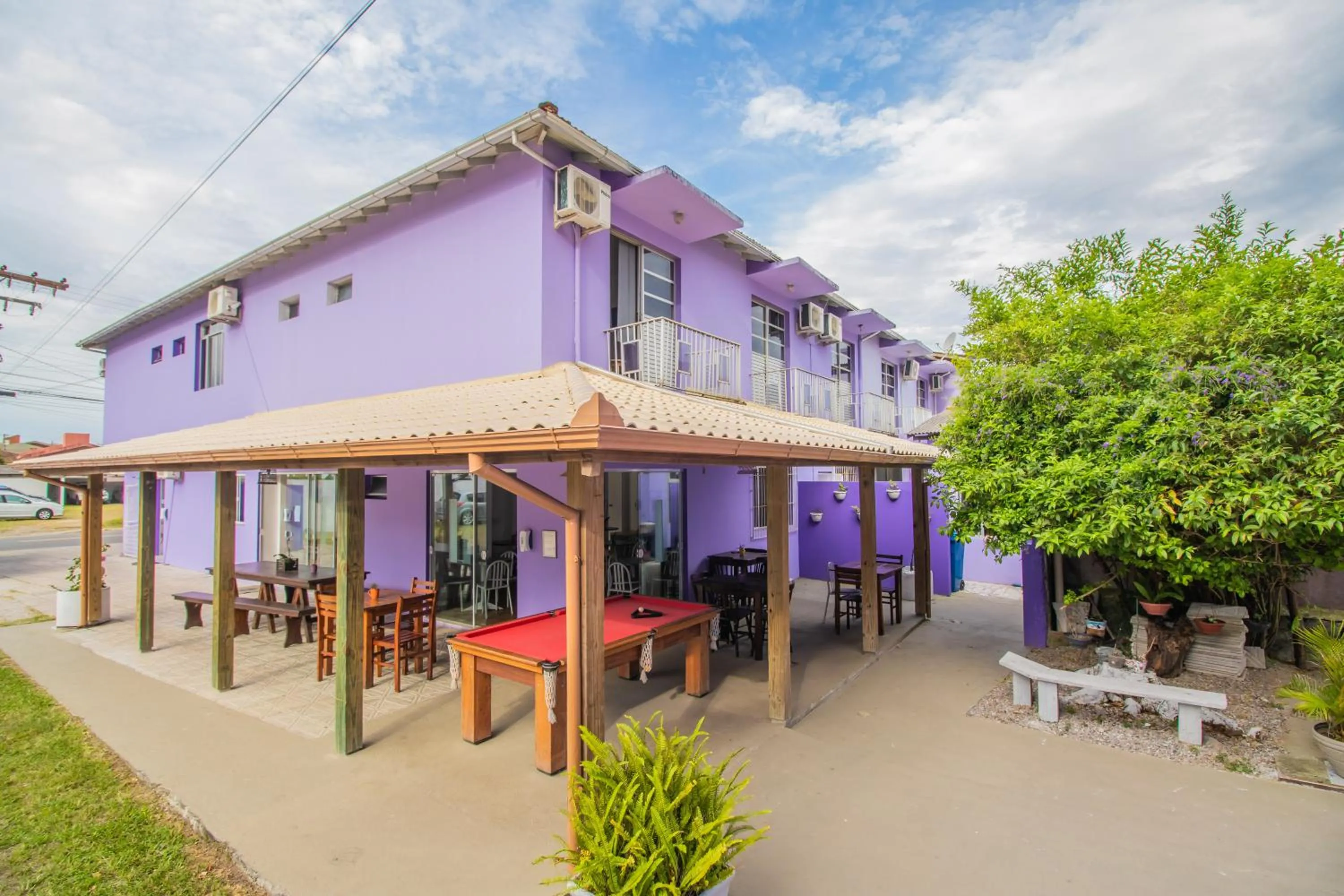 Property building in Pousada Santa Ana