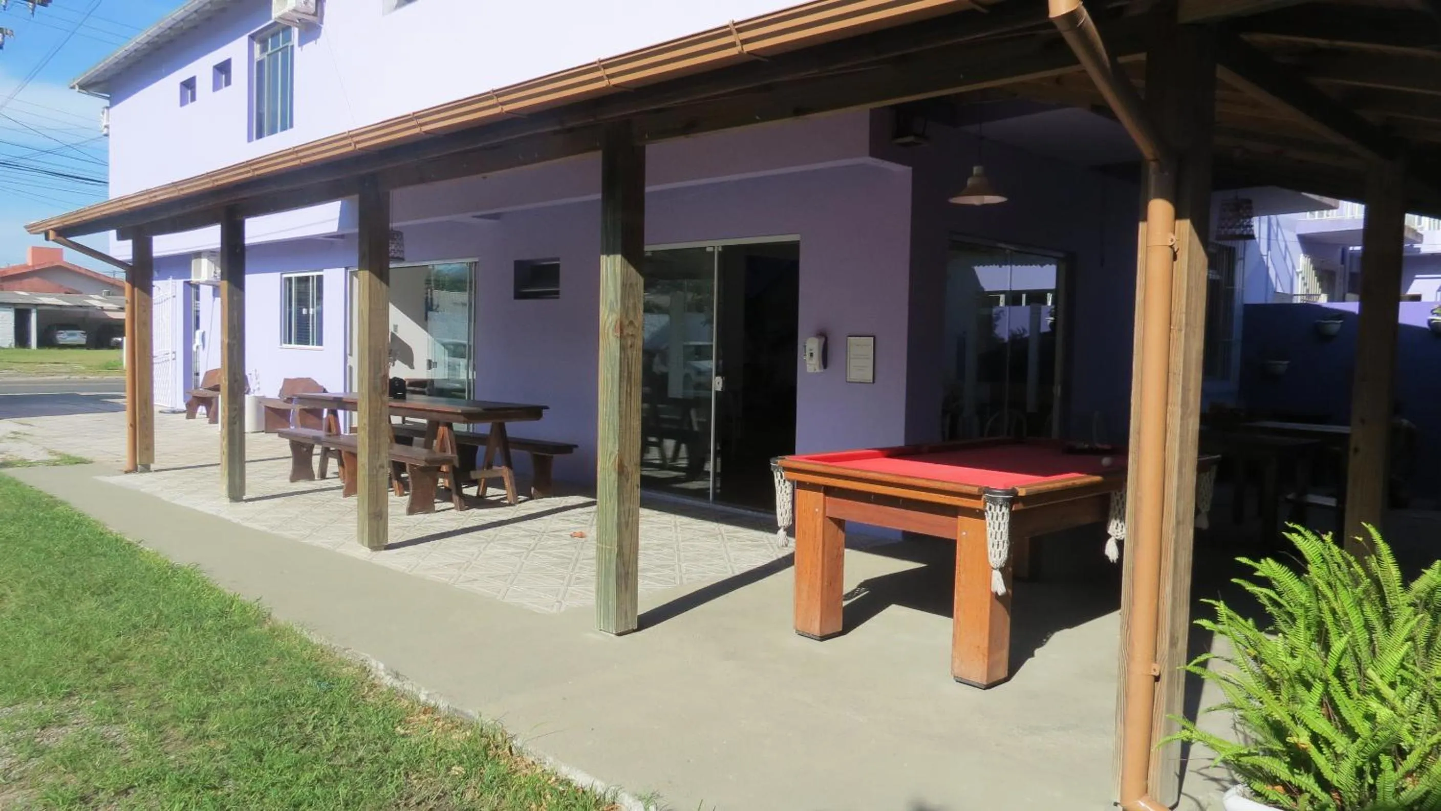 Patio in Pousada Santa Ana