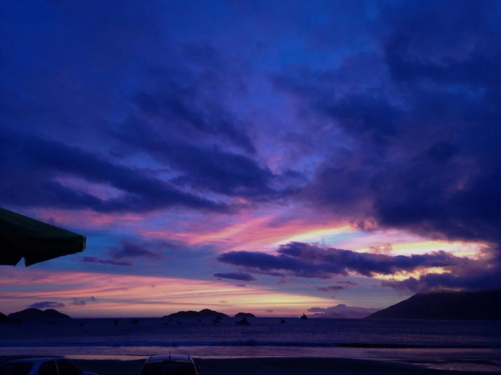 Sea view in Pousada Santa Ana