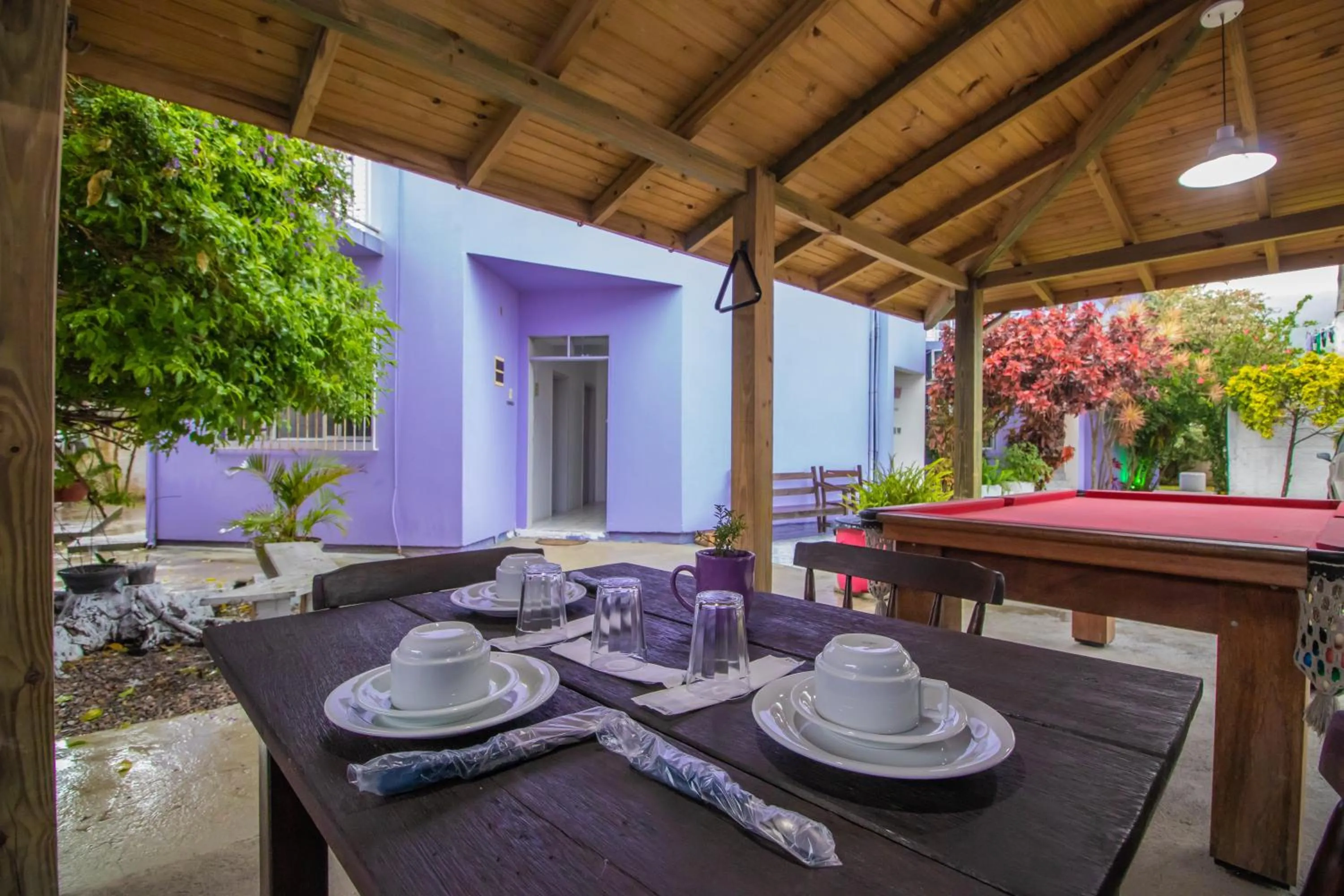 Patio in Pousada Santa Ana