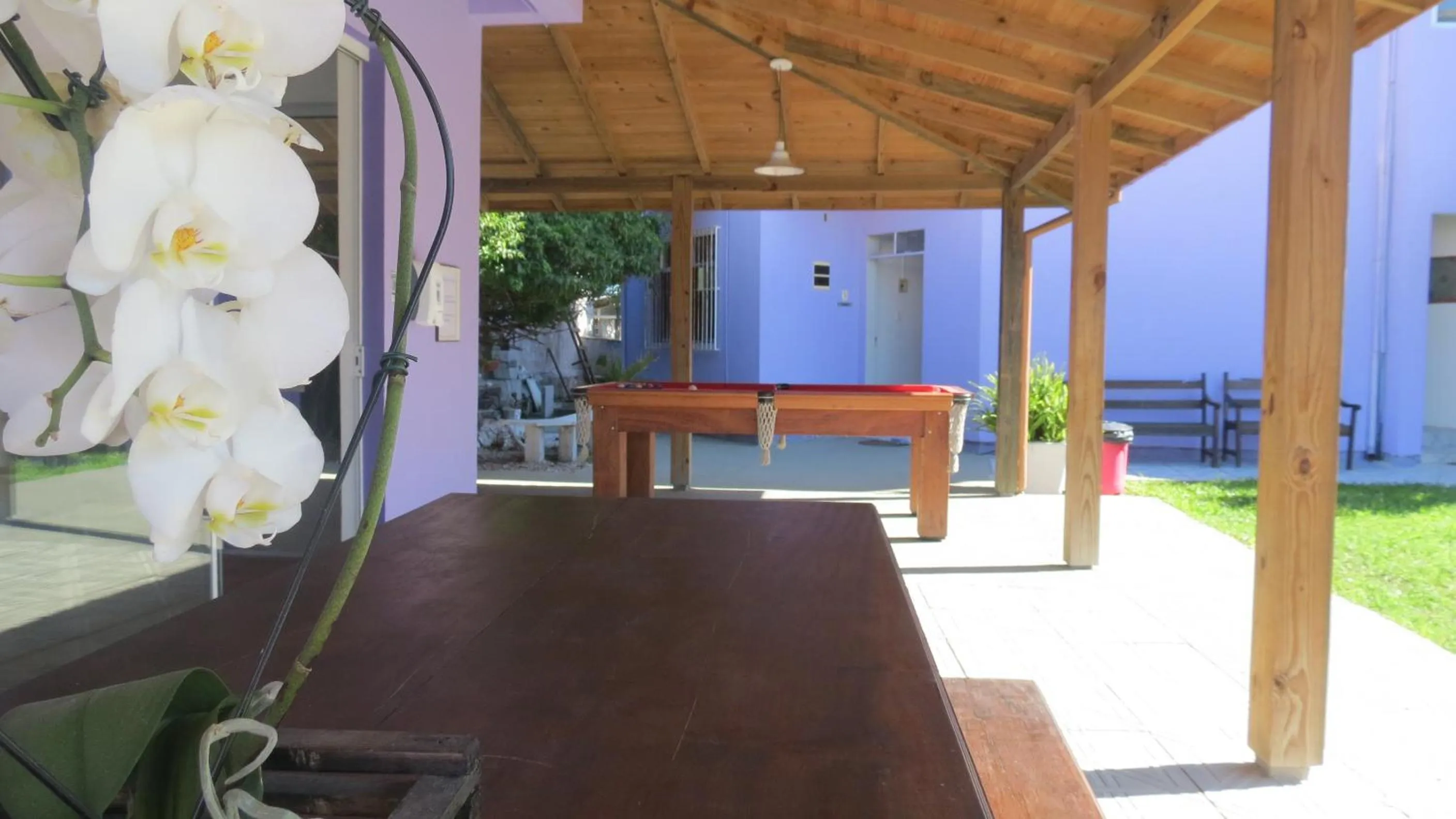 Patio in Pousada Santa Ana