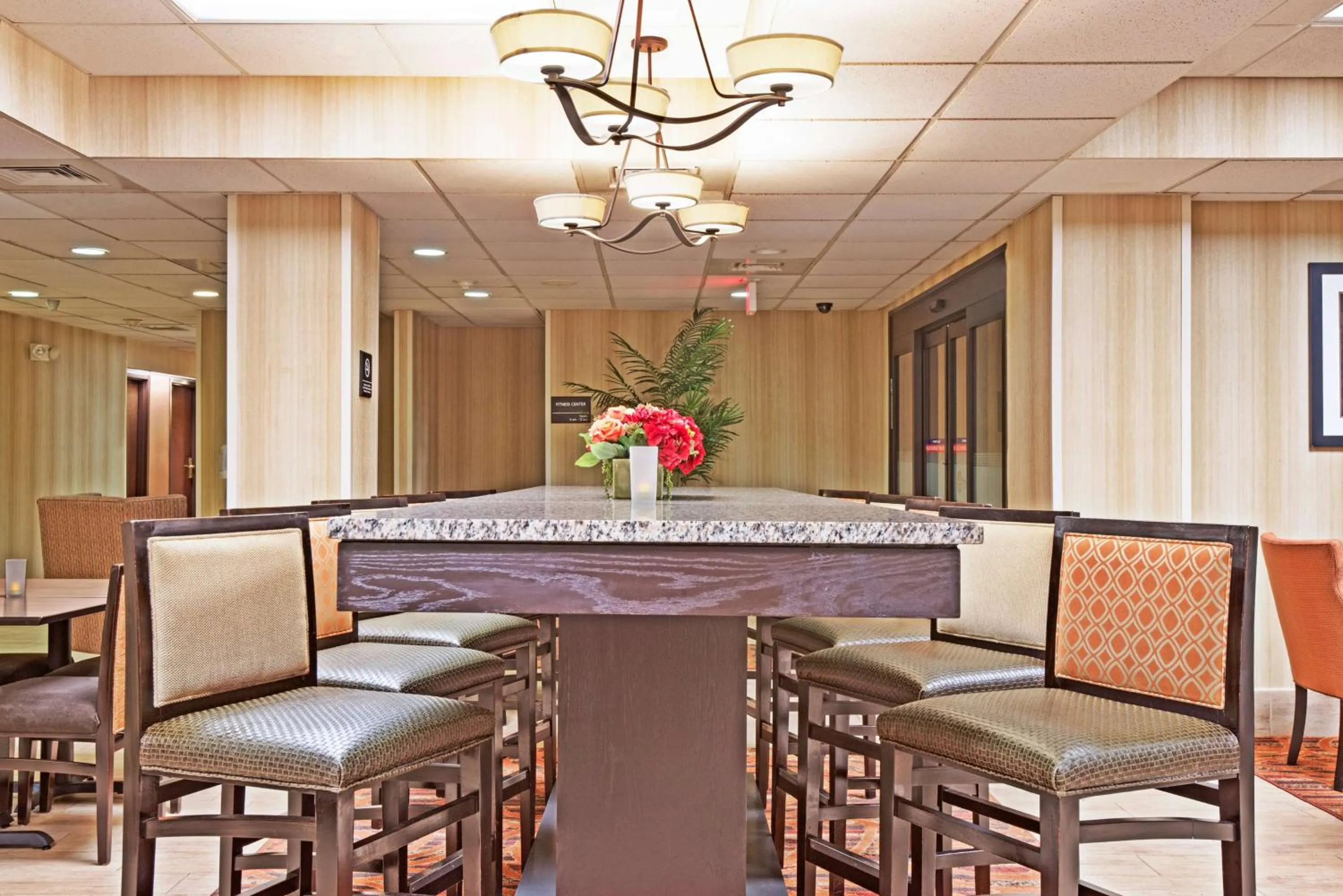 Lobby or reception in Hampton Inn Huntington/Barboursville