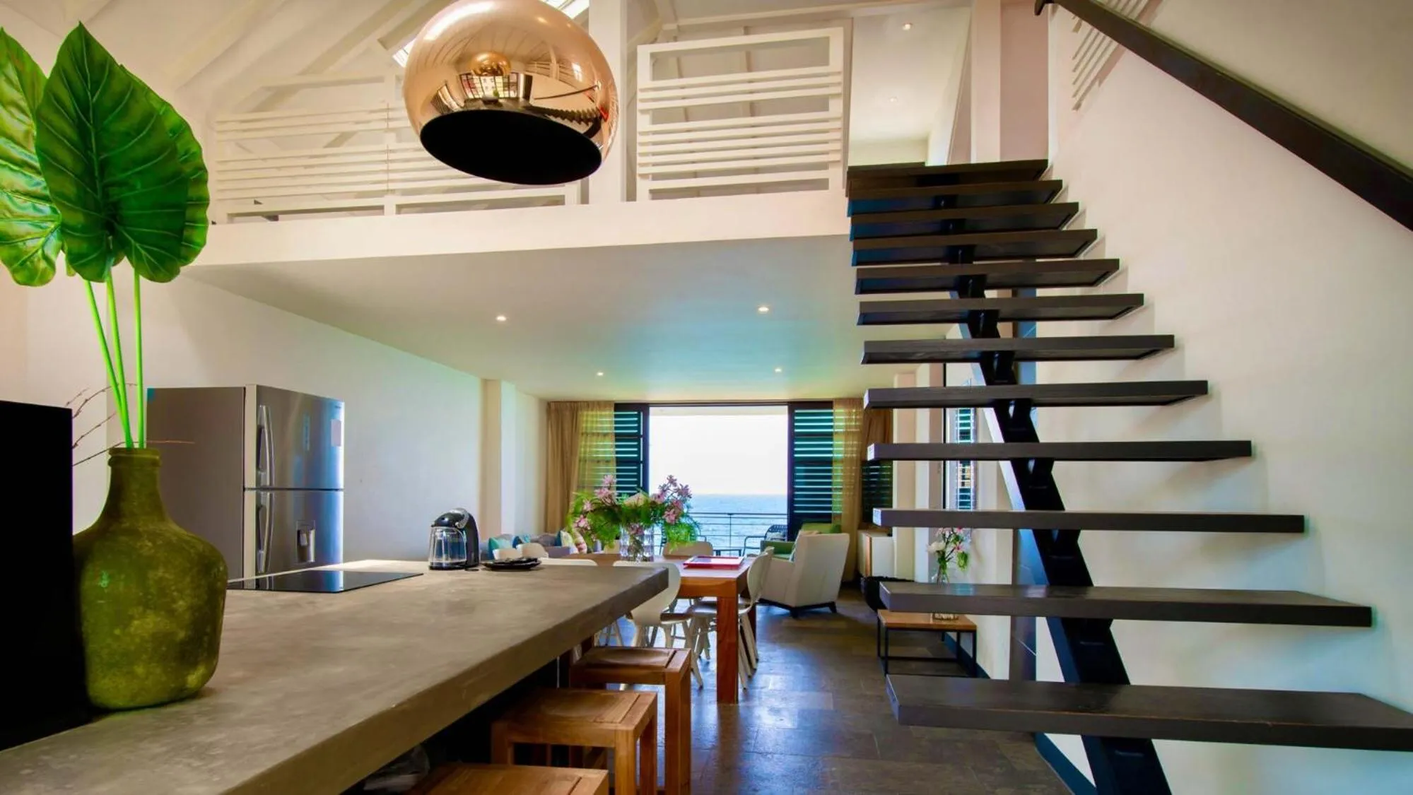 Kitchen or kitchenette in Pietermaai Boutique Hotel