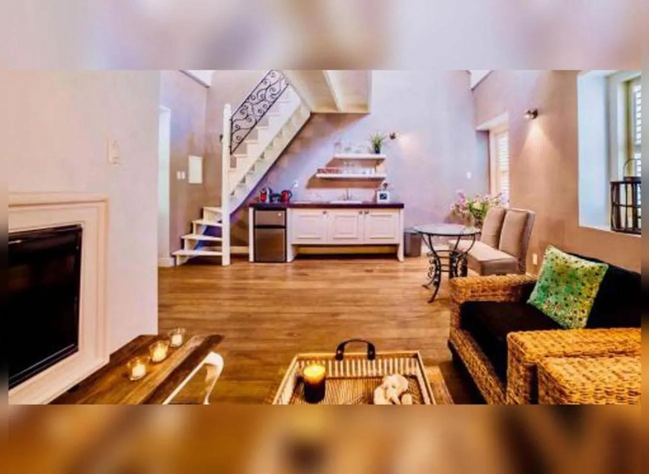 Living room in Pietermaai Boutique Hotel