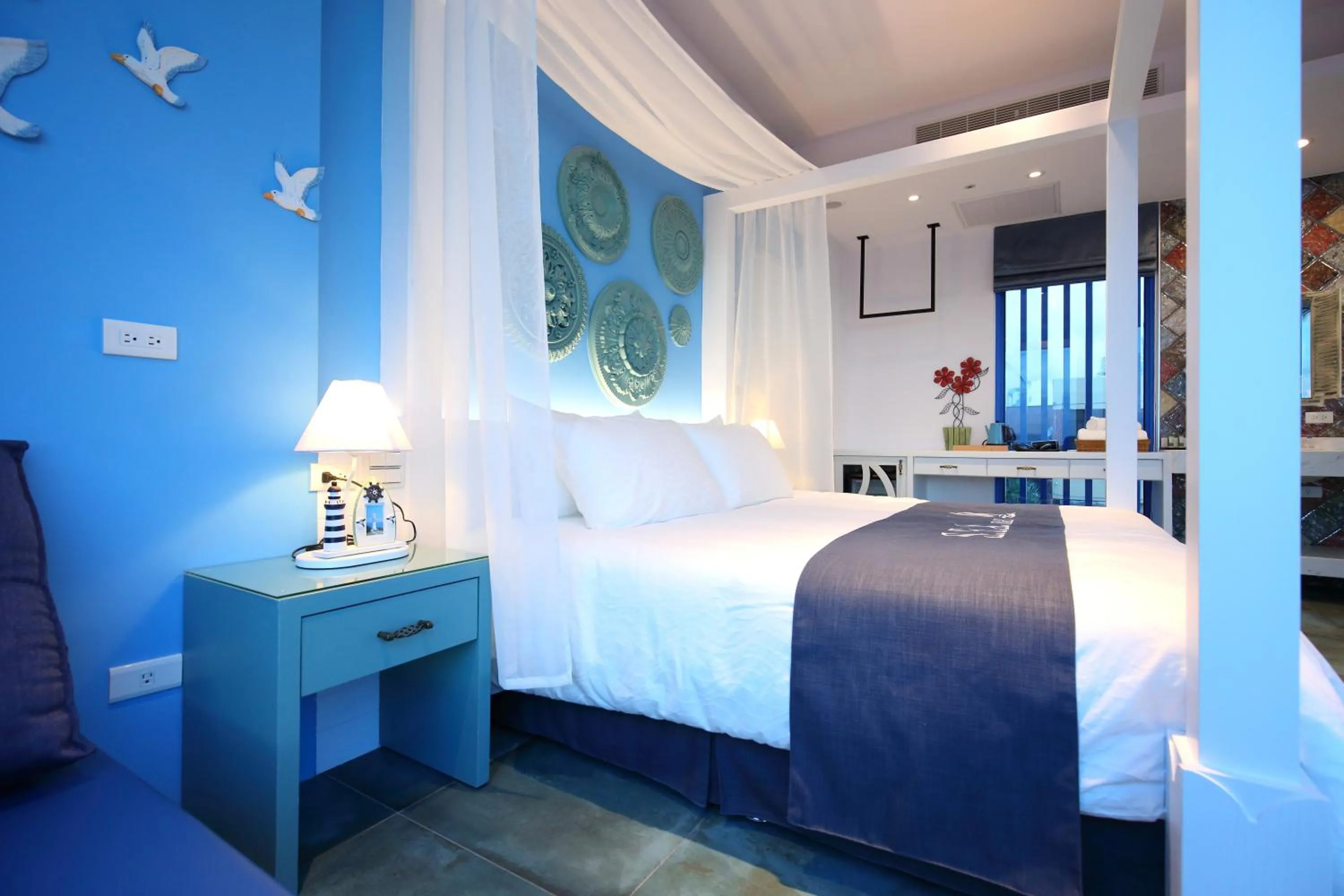 Bed in Hualien S.E.A. B&B