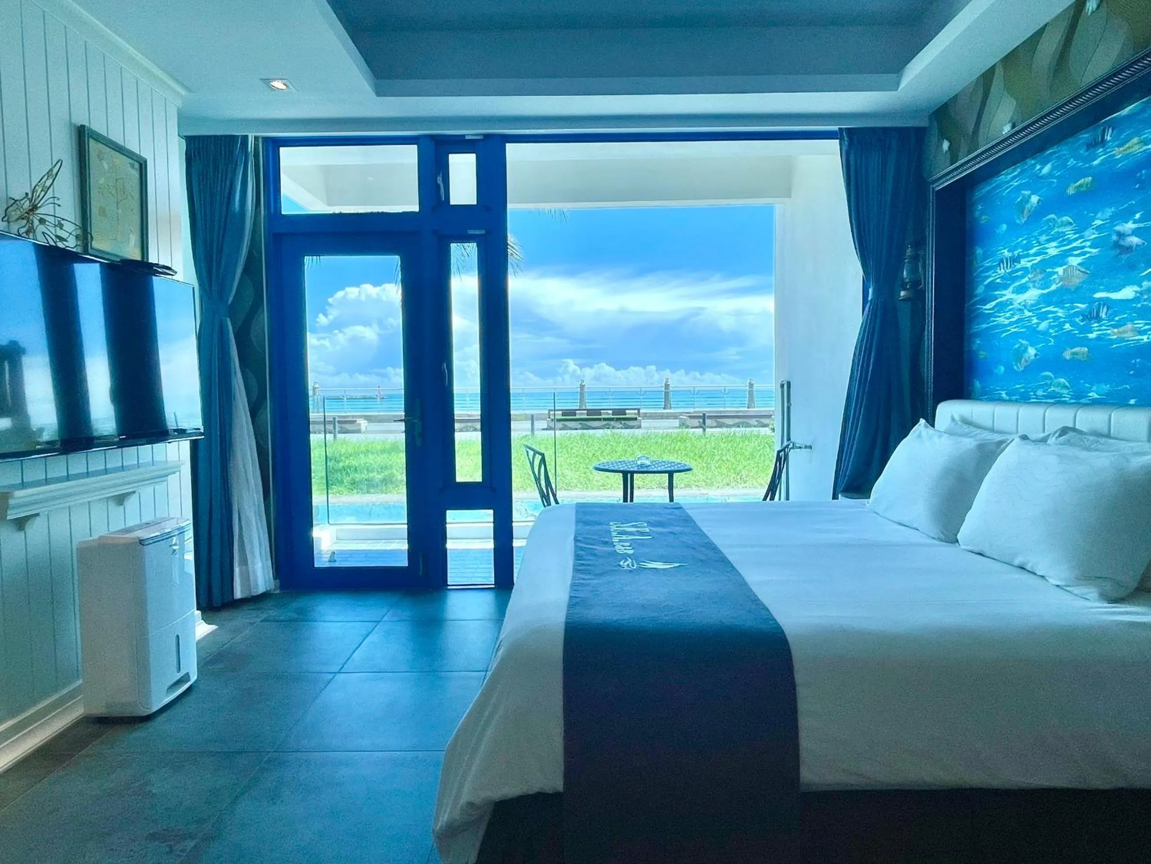 Bed in Hualien S.E.A. B&B