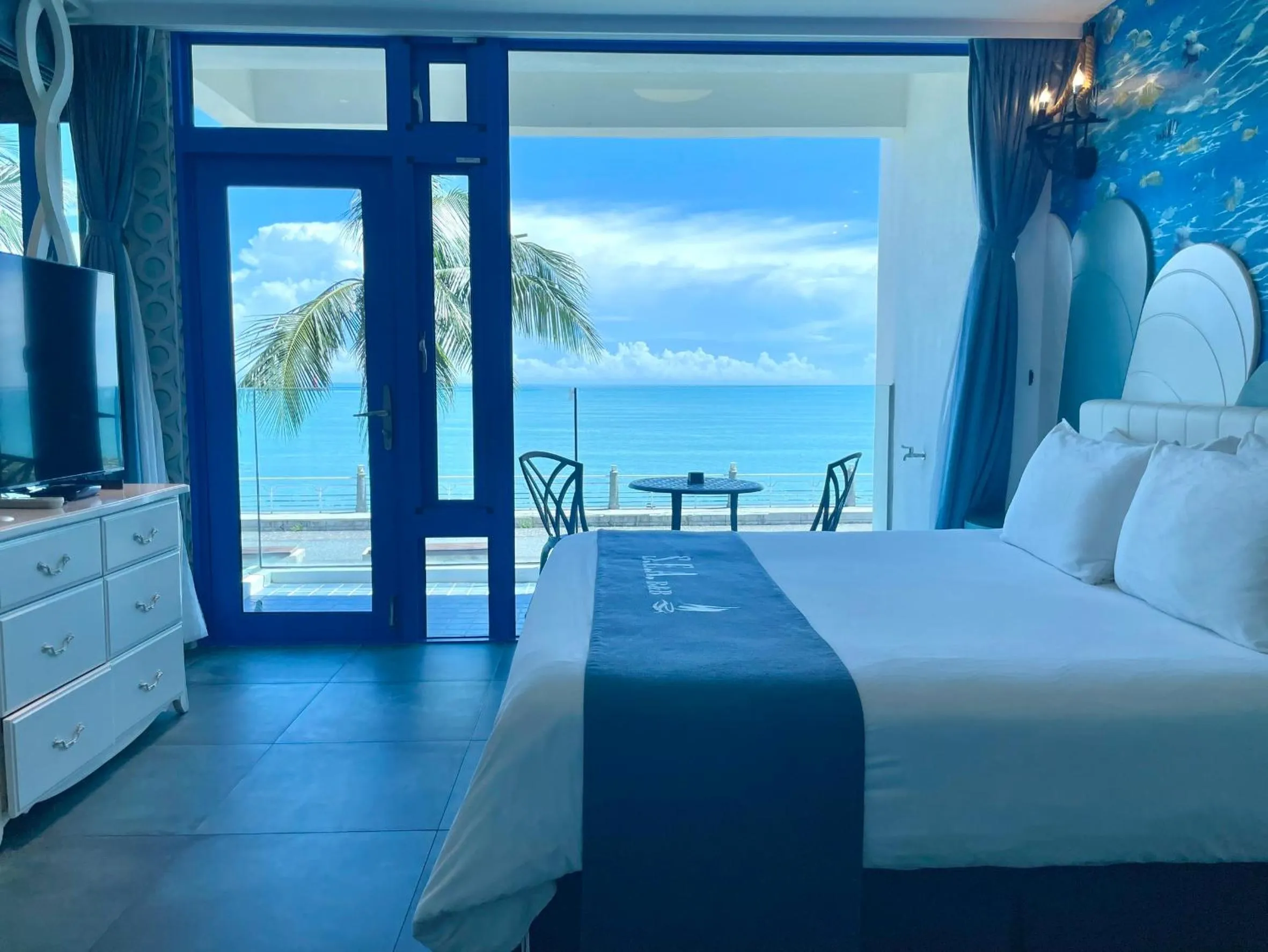 Bed in Hualien S.E.A. B&B