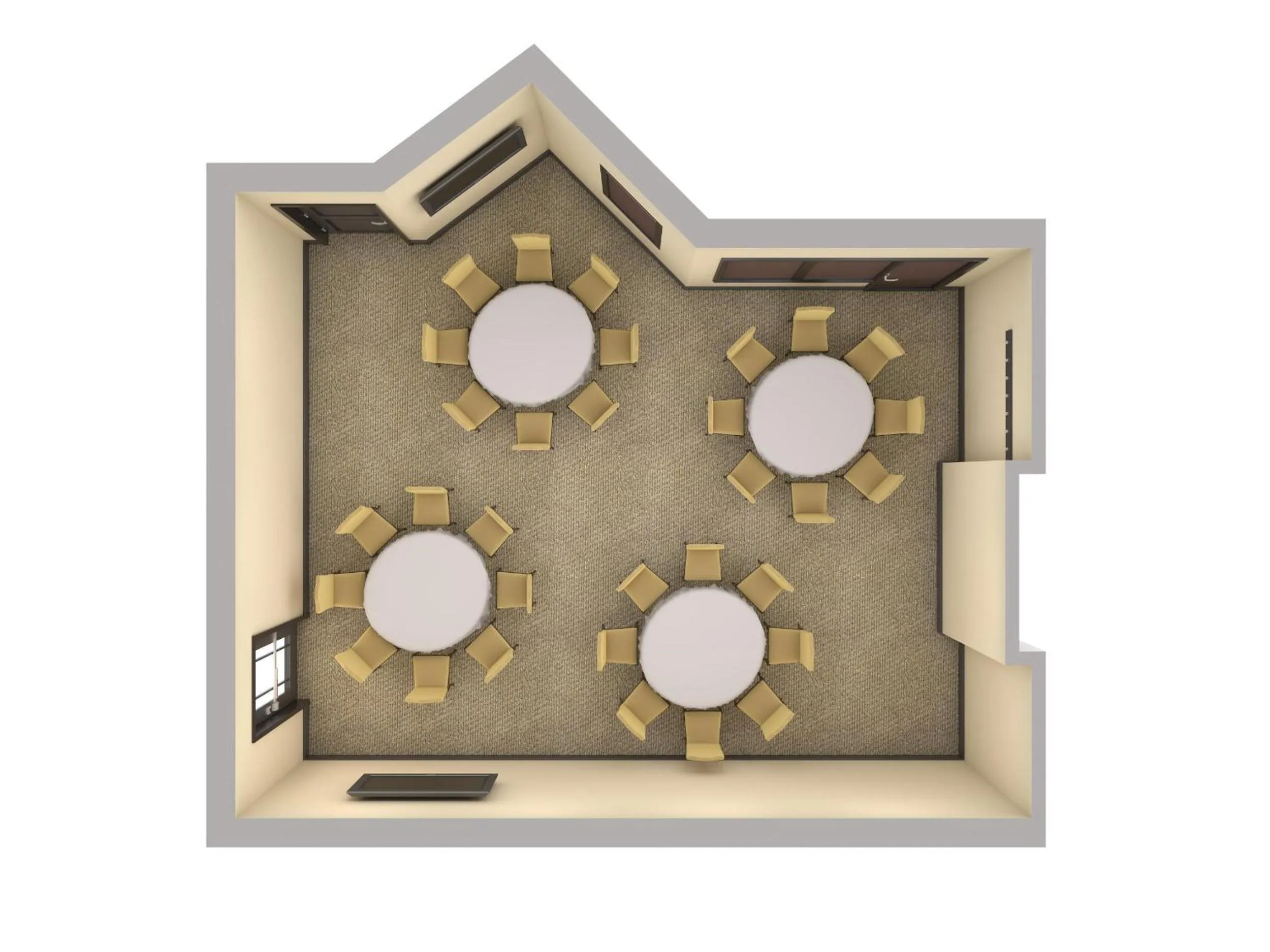 Bedroom in Waldorf Astoria Park City