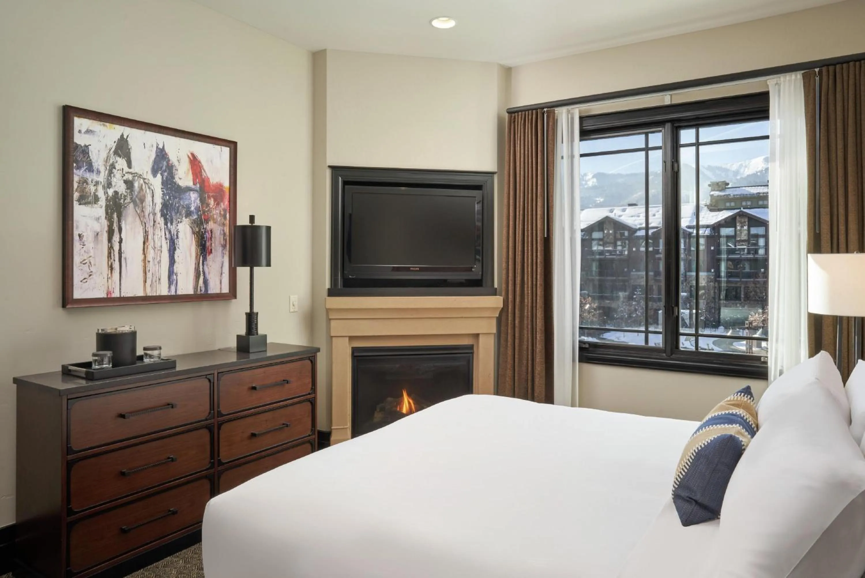 Bed in Waldorf Astoria Park City