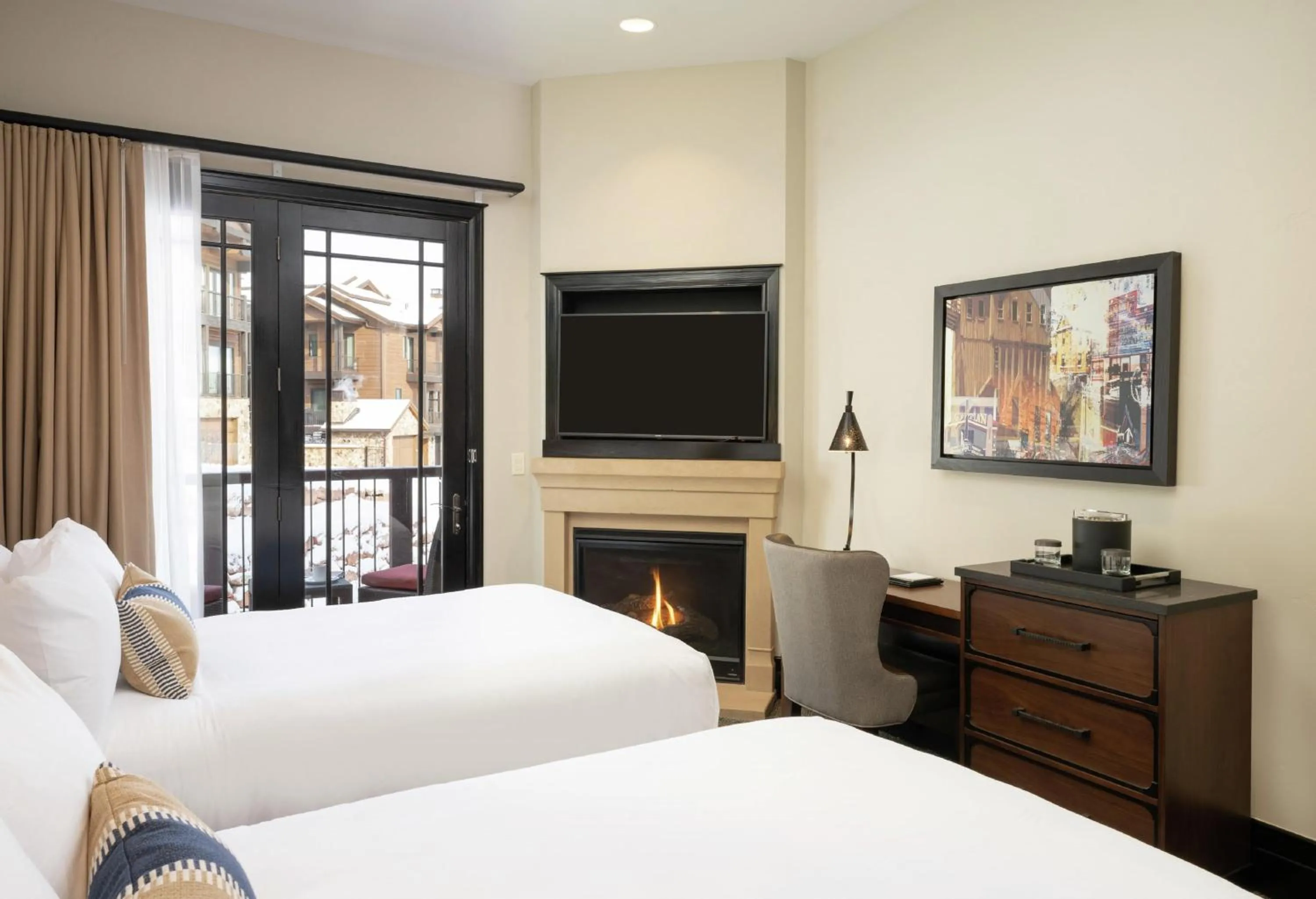 Bed in Waldorf Astoria Park City