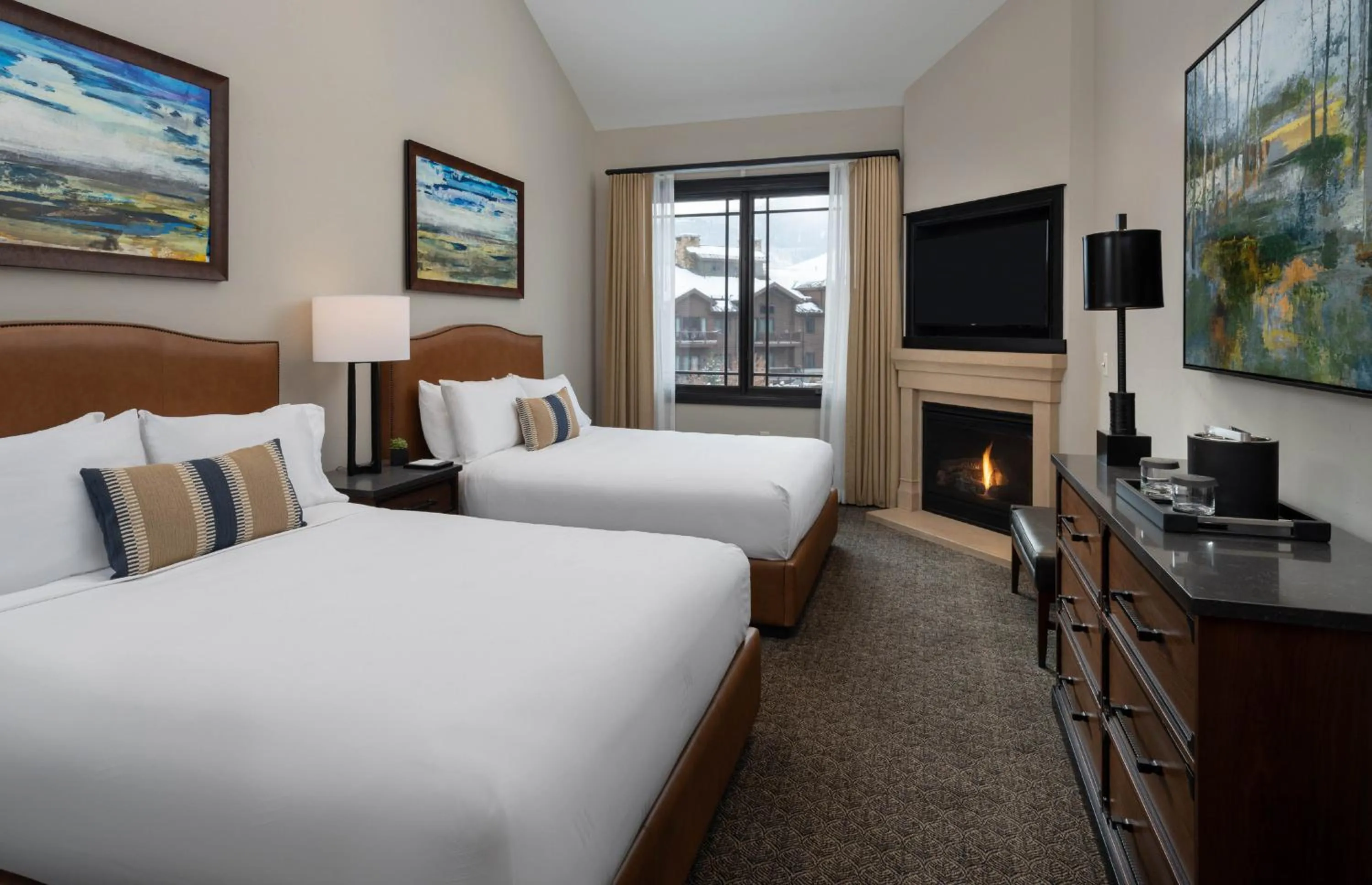 Bed in Waldorf Astoria Park City