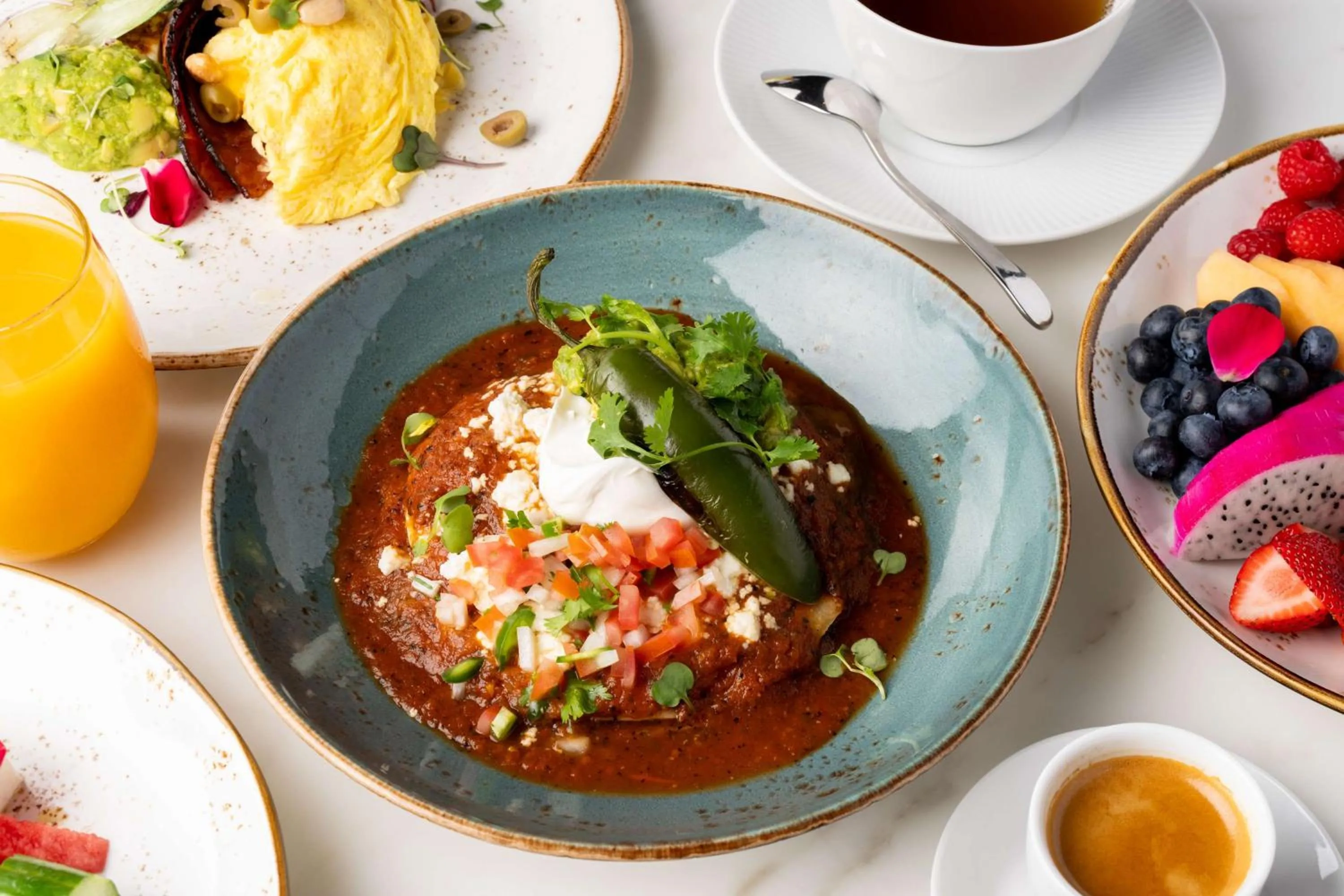 Dining area in Signia by Hilton San Jose