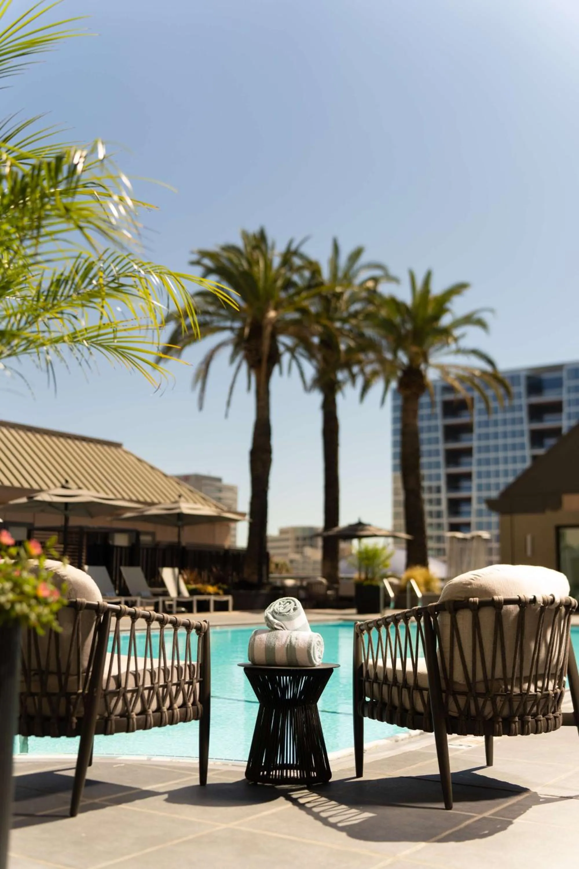 Pool view in Signia by Hilton San Jose