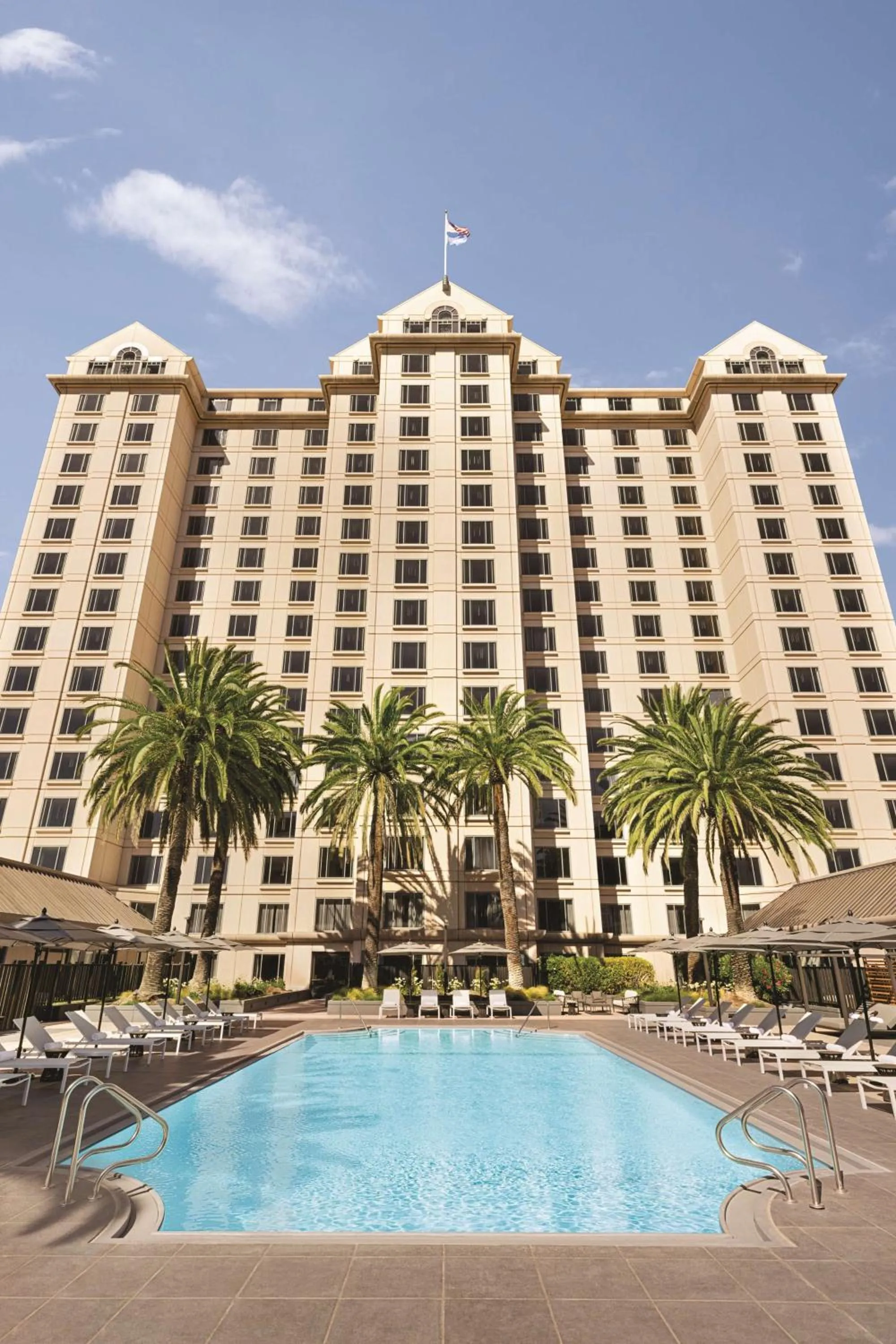 Pool view in Signia by Hilton San Jose