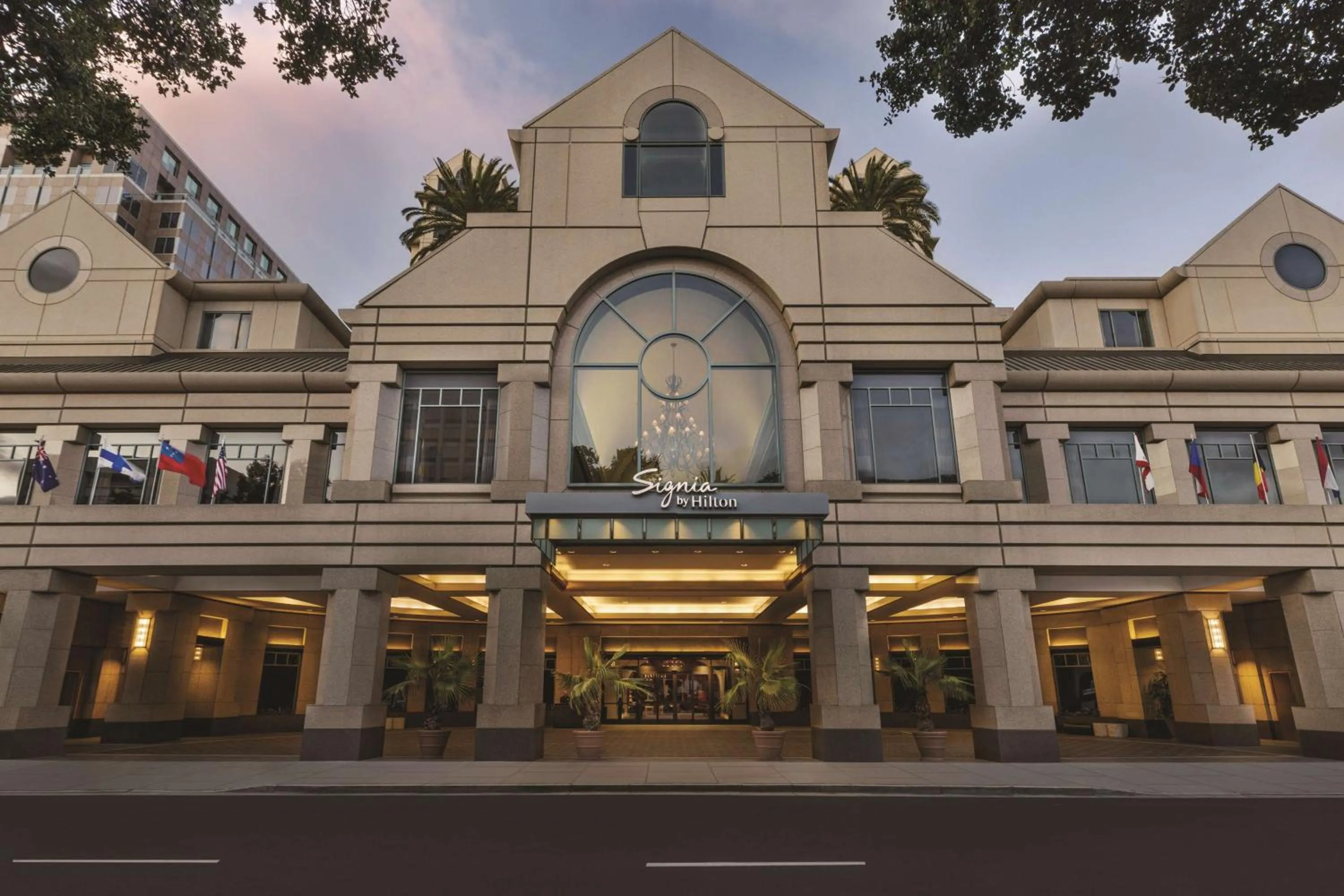 Property building in Signia by Hilton San Jose