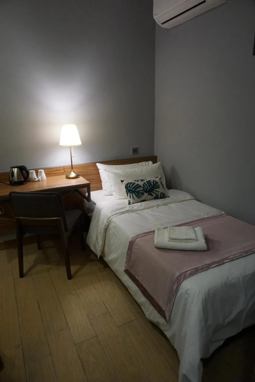 Bed in Hotel Gaia 95