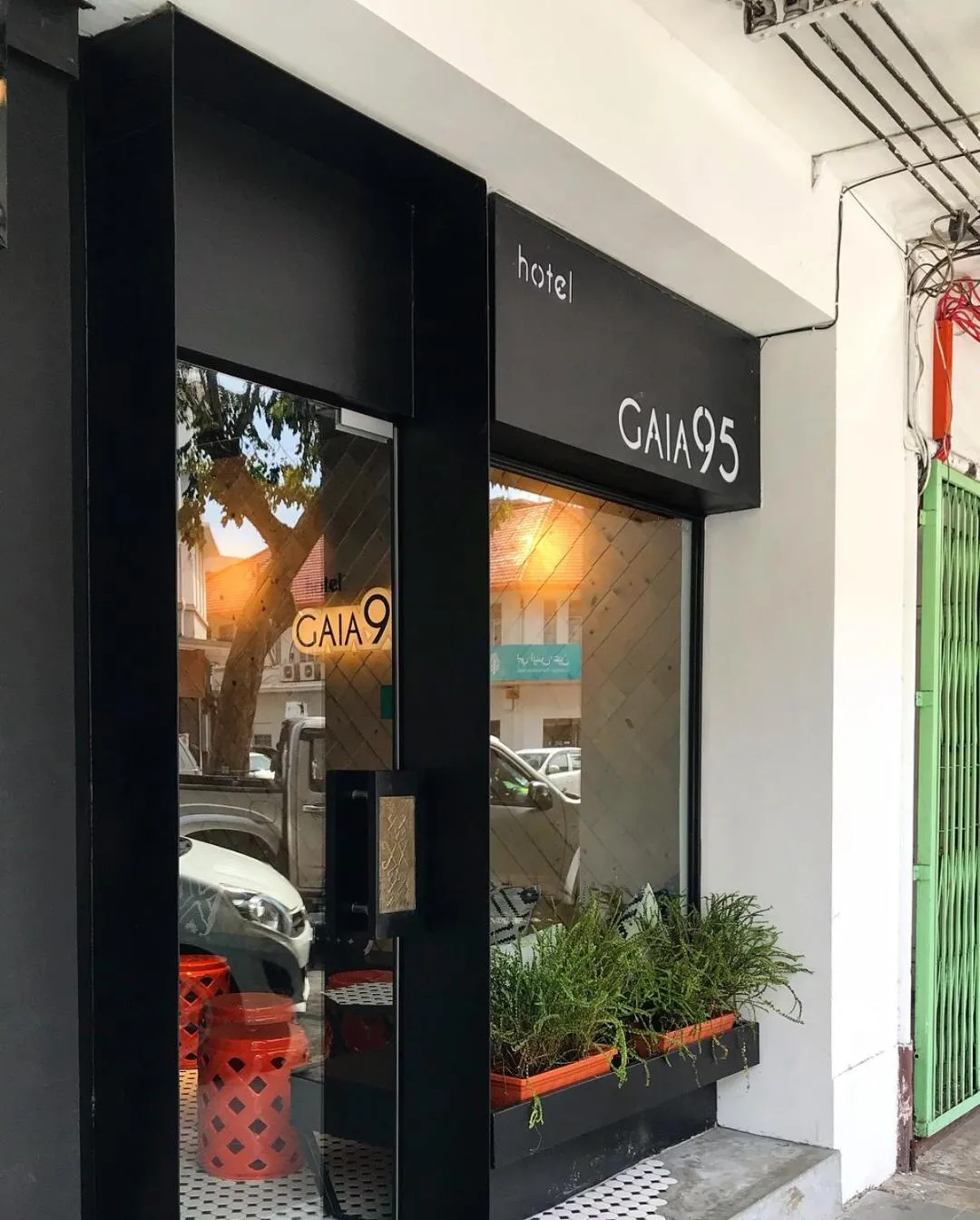 Facade/entrance in Hotel Gaia 95