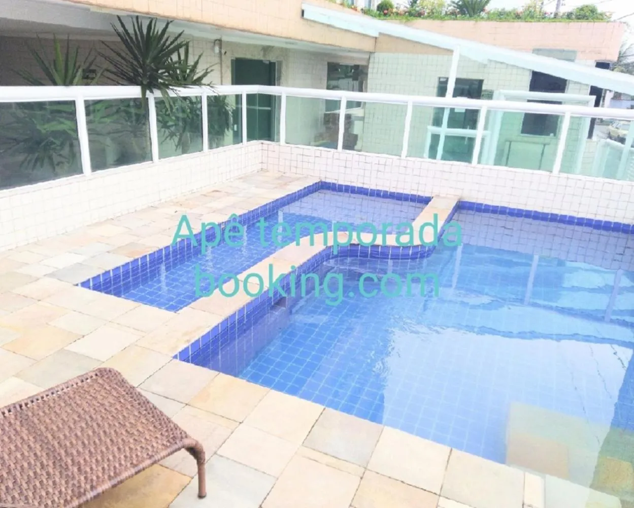 Property building in Apê Temporada Praia Grande SP Completo com Piscina, Churrasqueira, Estacionamento