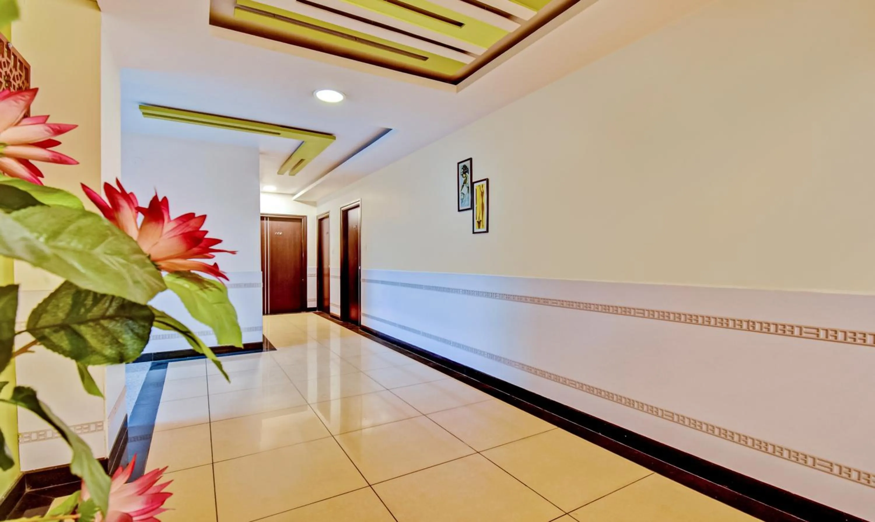 Lobby or reception in Treebo Raj Elegance Manyata Tech Park