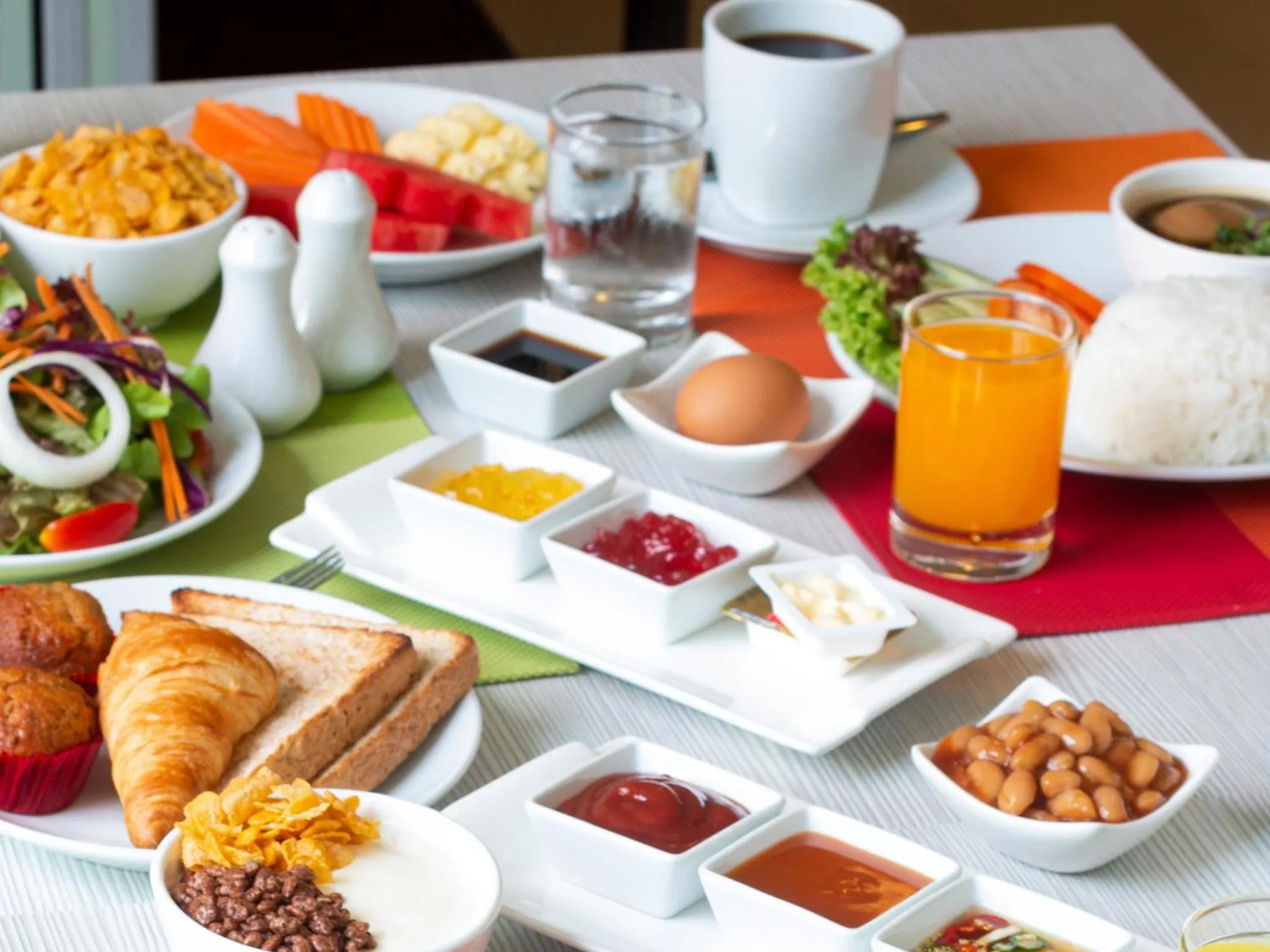 Breakfast in ibis Bangkok Sathorn