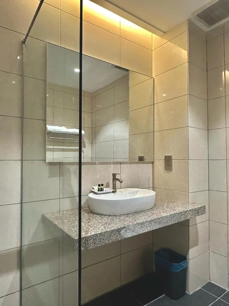 Bathroom in Malibest Resort