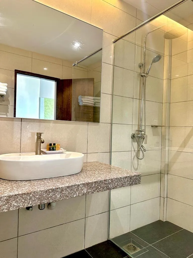 Bathroom in Malibest Resort