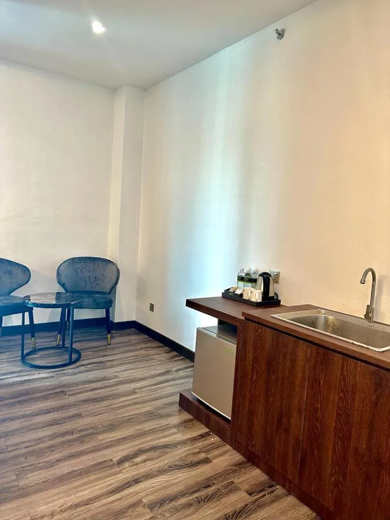 Kitchen or kitchenette in Malibest Resort