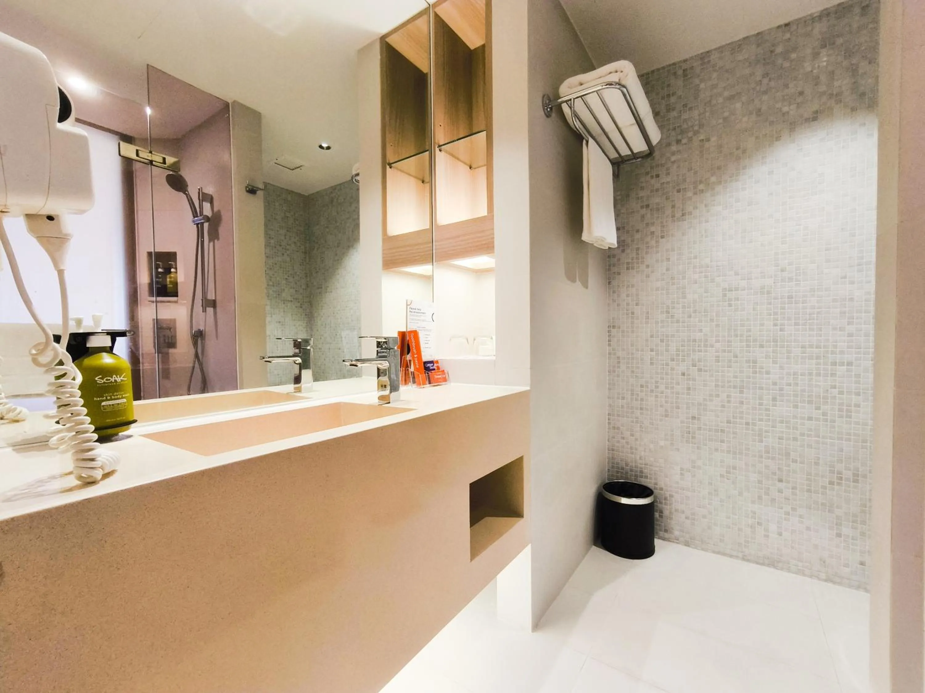 Bathroom in Citrus Sukhumvit 13 Nana Bangkok by Compass Hospitality - Newly Renovated