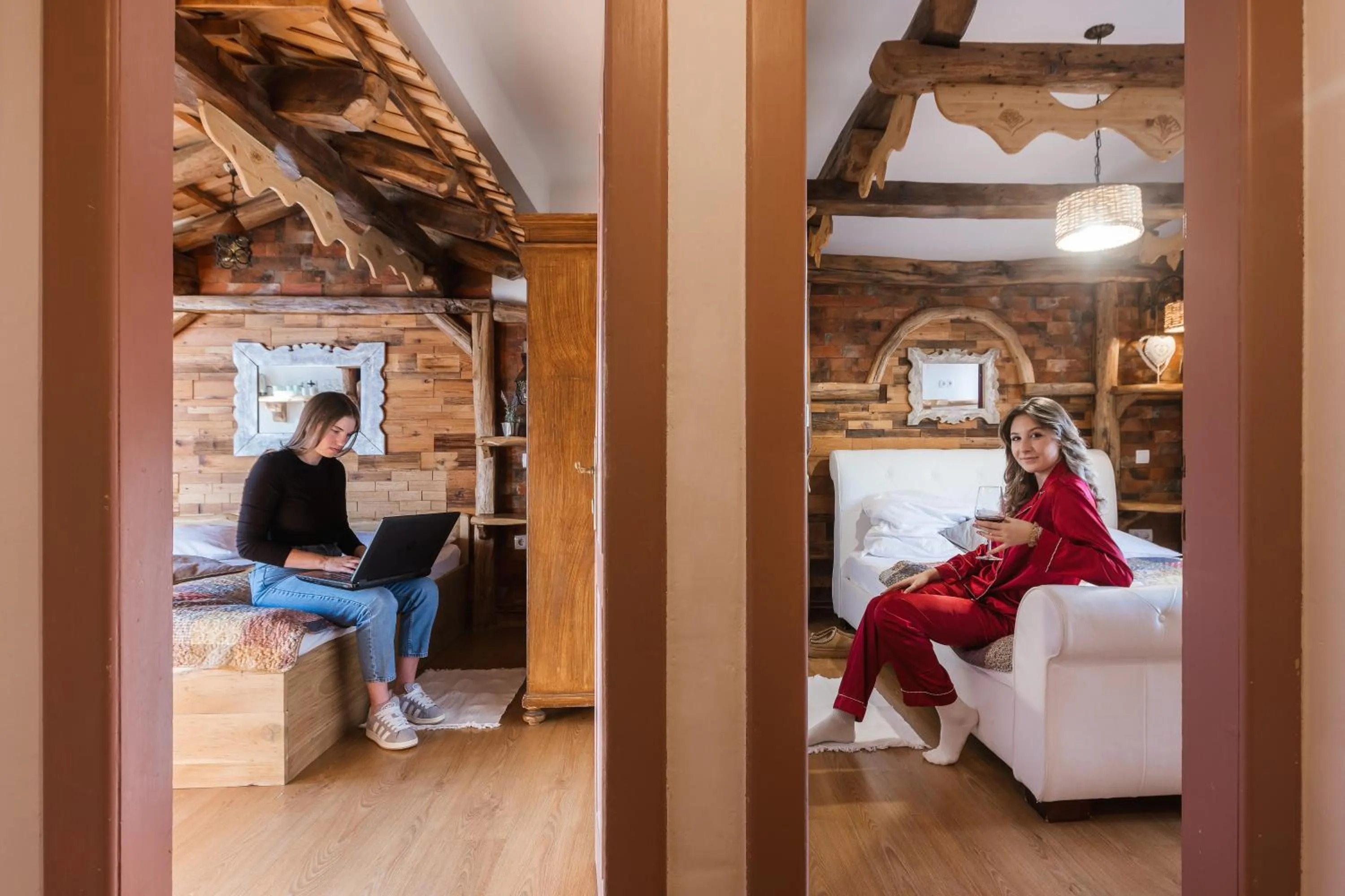 Bed in Central Bled House