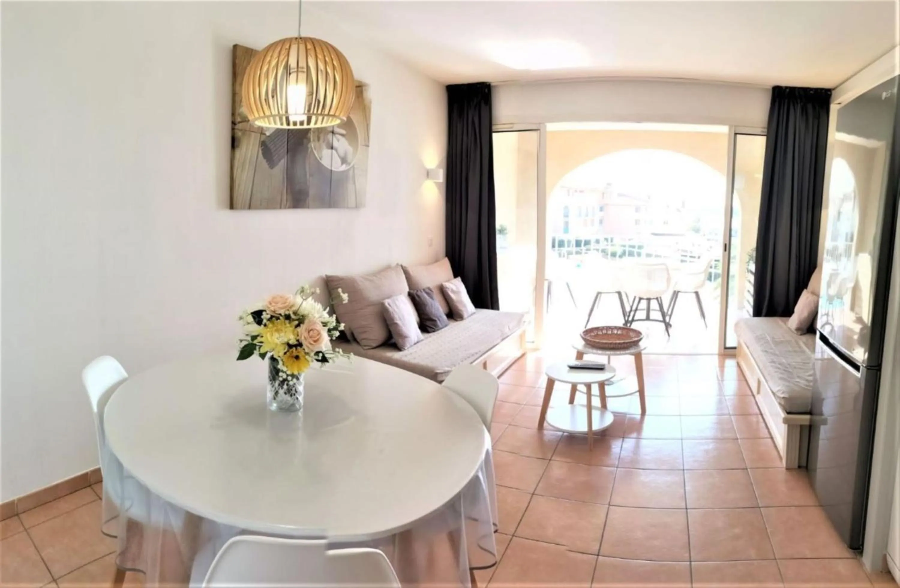 Living room in Les rivages de Coudoulière