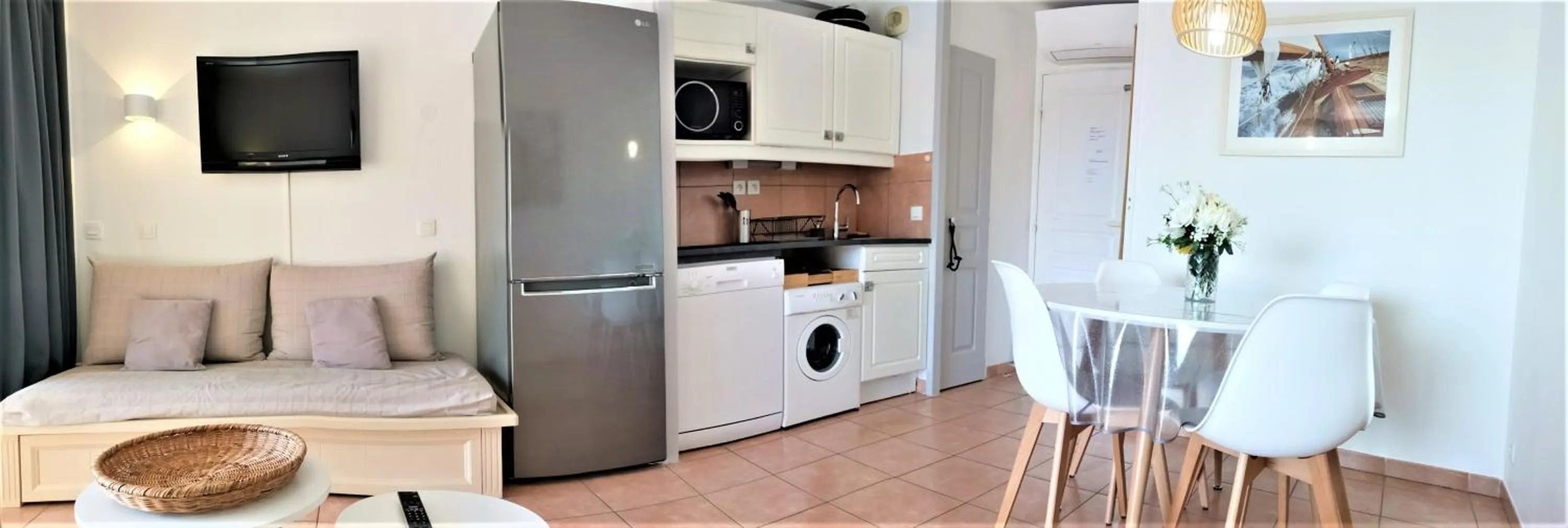 Living room in Les rivages de Coudoulière