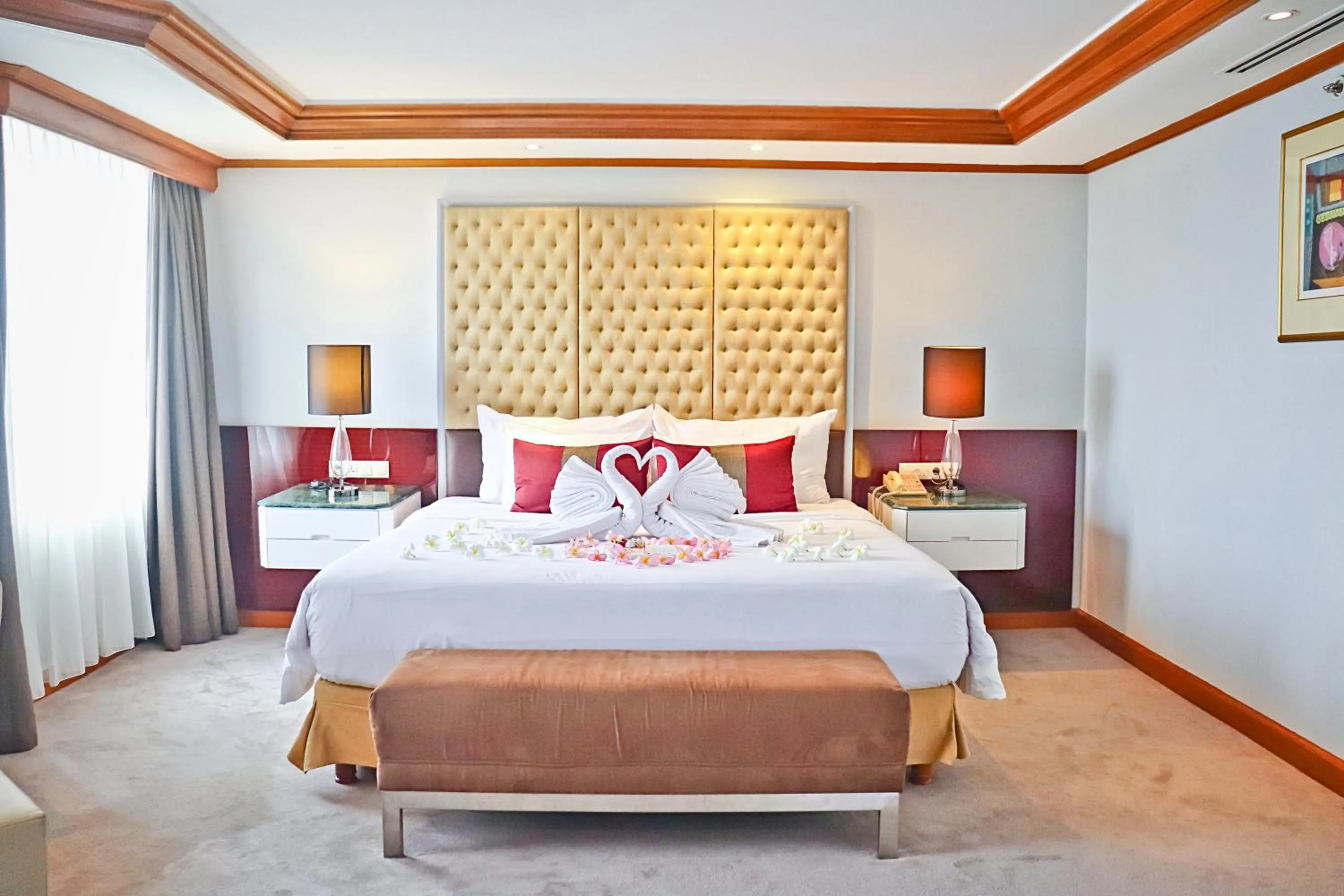 Bedroom, Bed in Wyndham Casablanca Jakarta