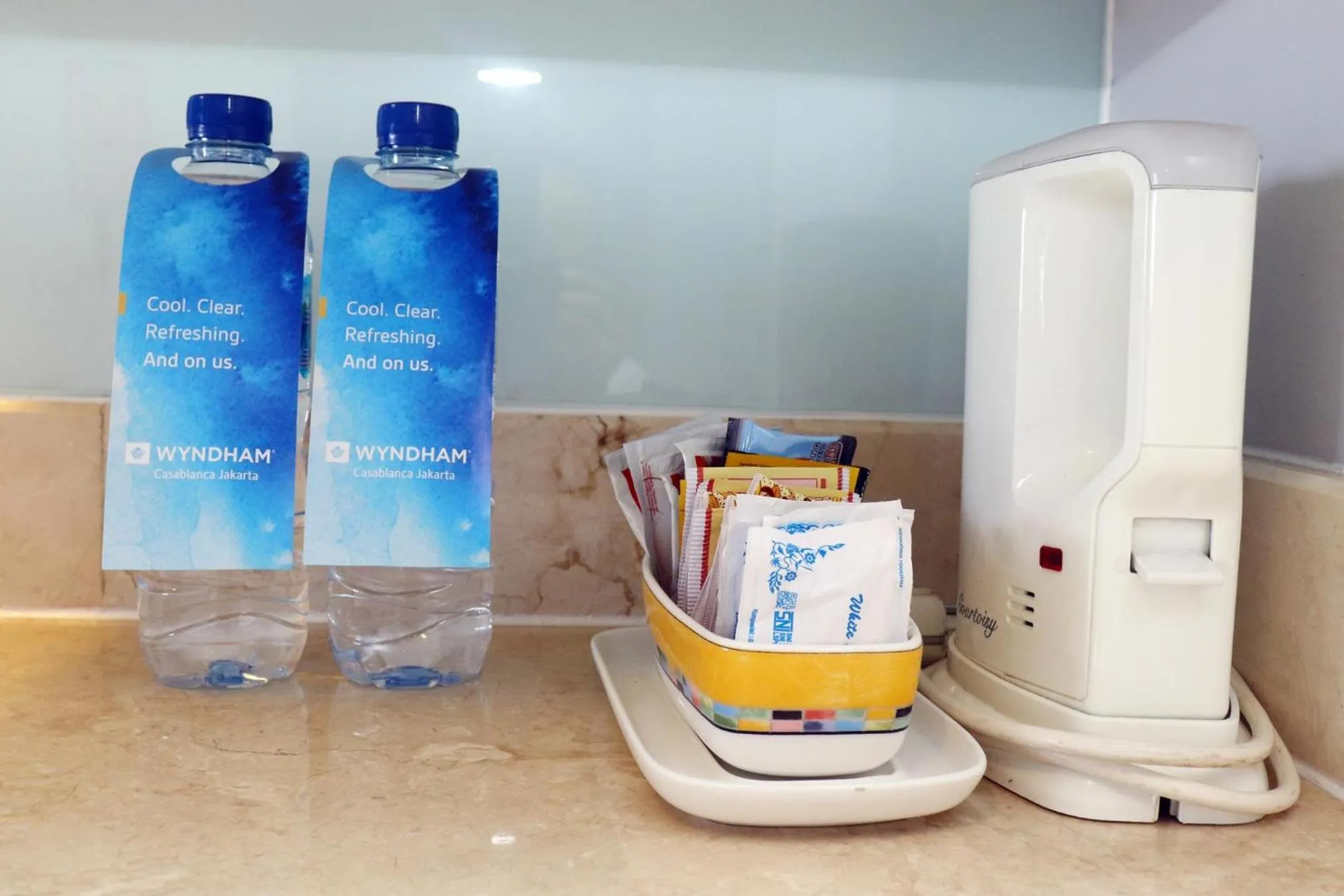 Kitchen or kitchenette in Wyndham Casablanca Jakarta