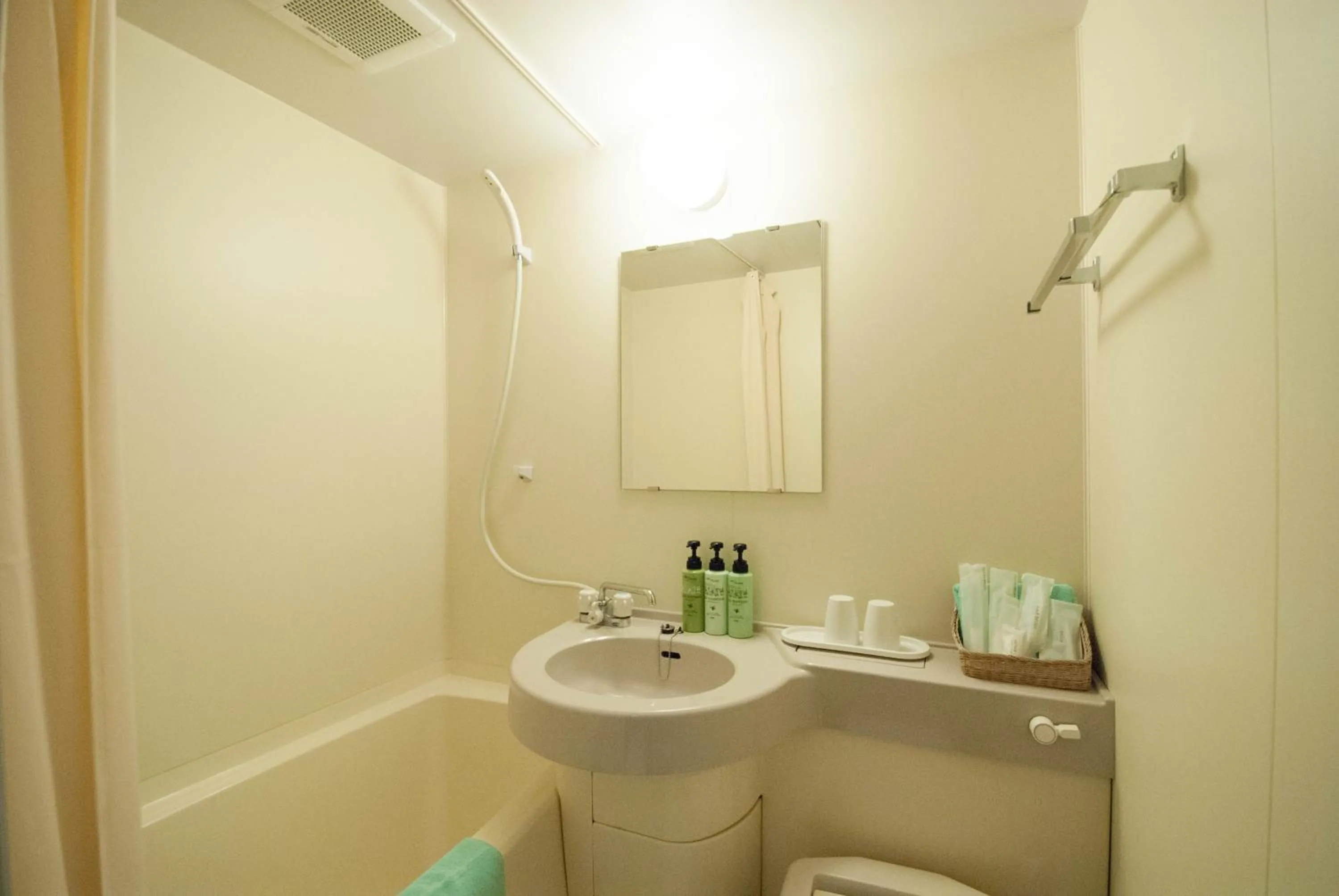 Shower in Hakuba Mominoki Hotel