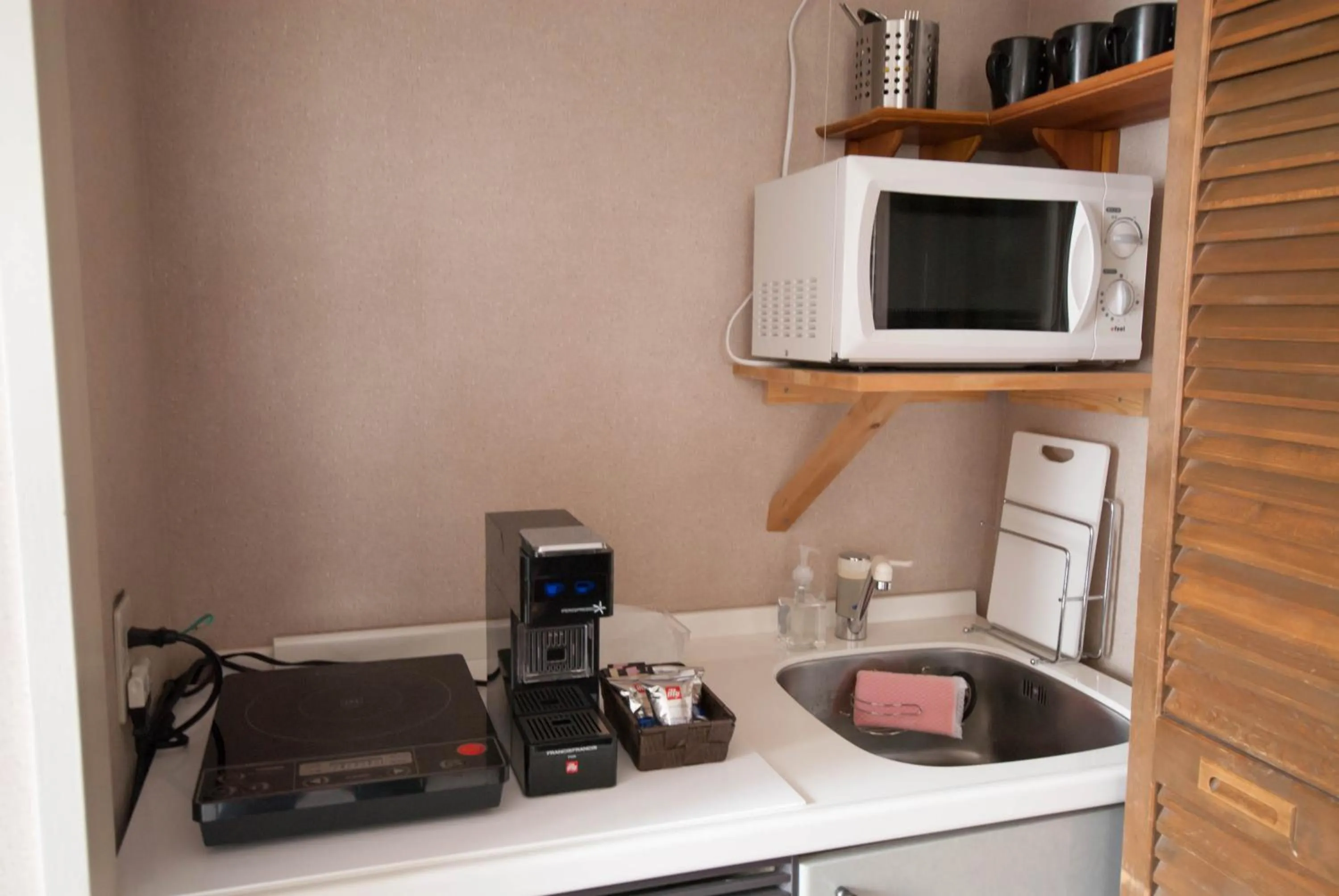 Coffee/tea facilities in Hakuba Mominoki Hotel