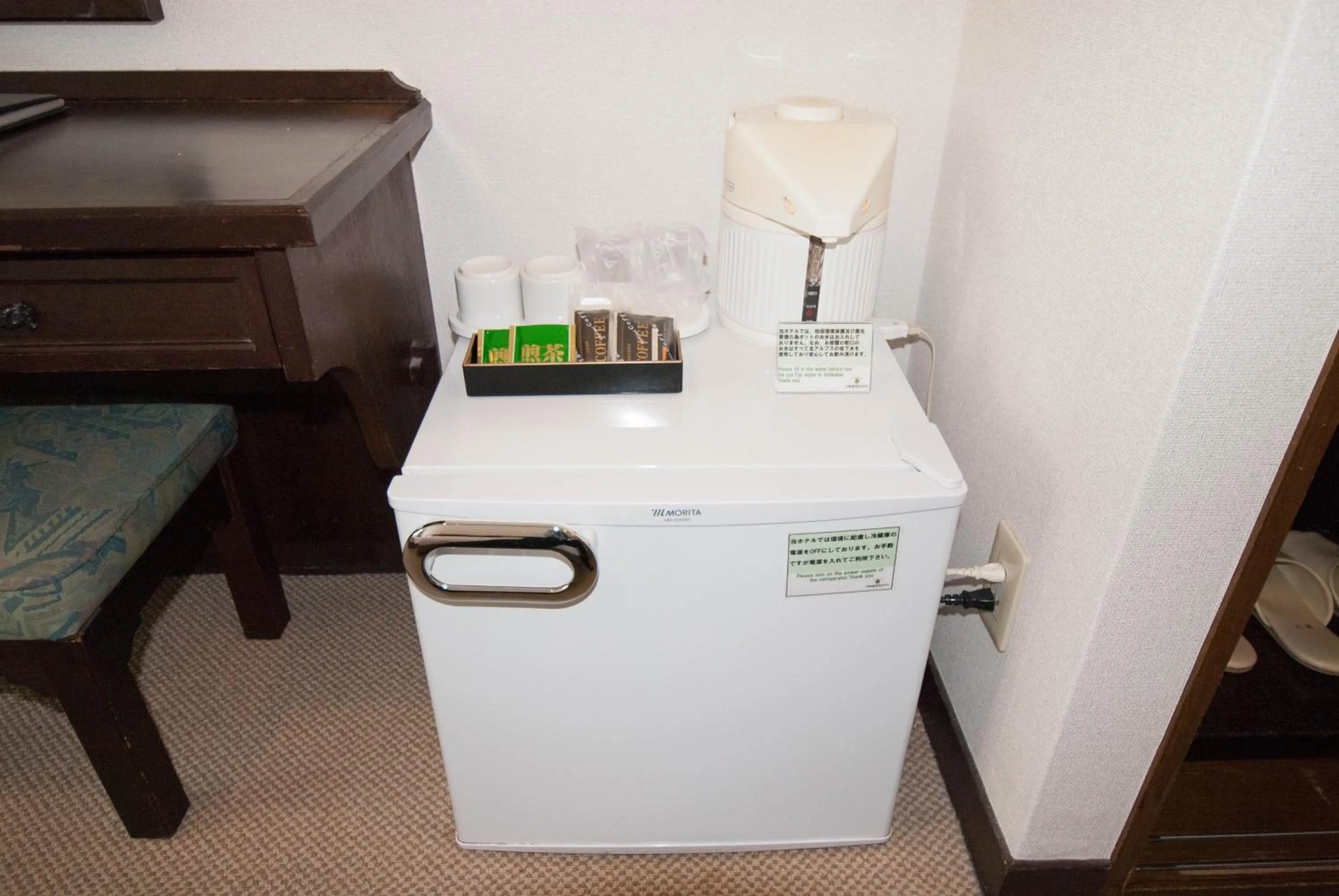 Coffee/tea facilities in Hakuba Mominoki Hotel