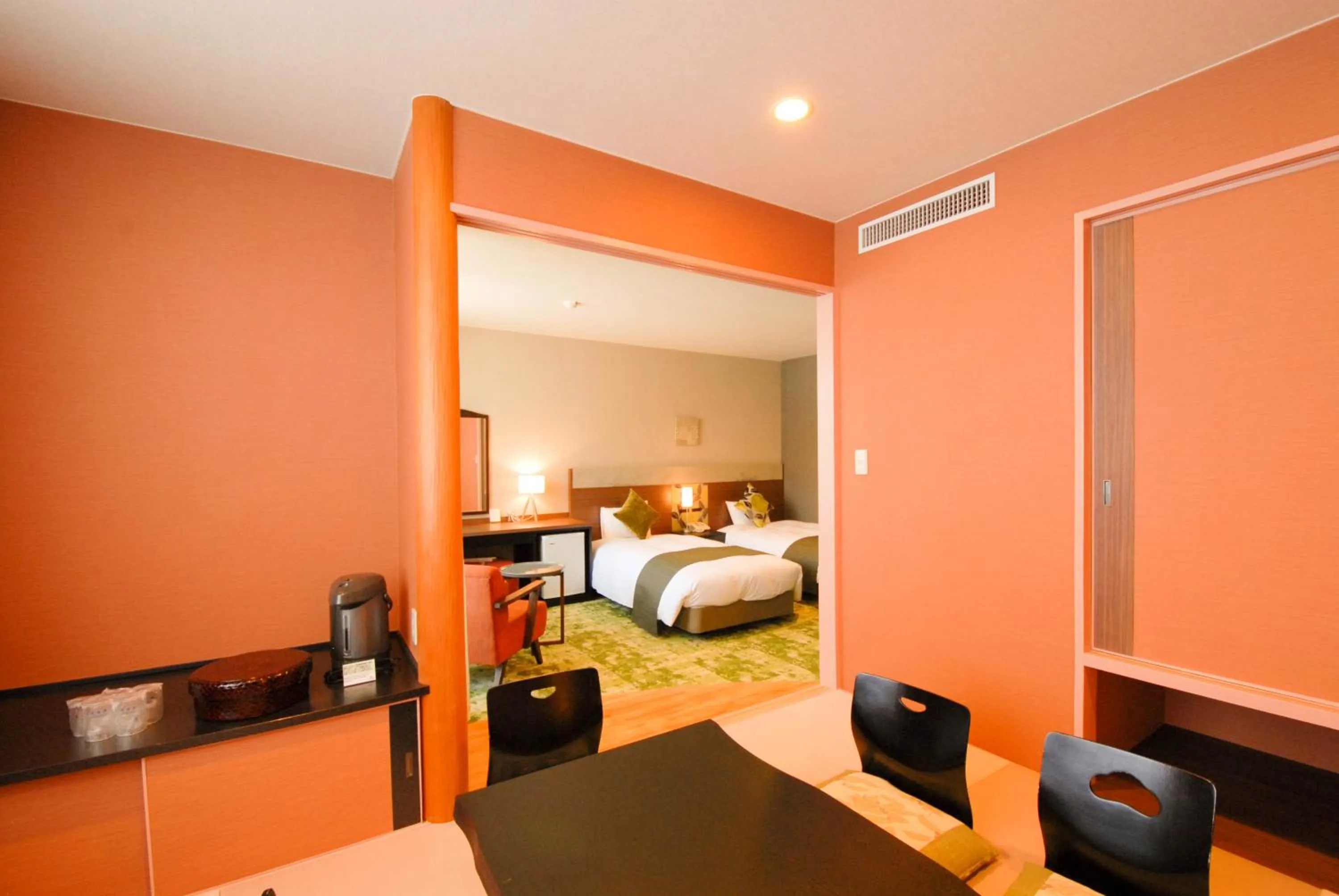 Photo of the whole room, Bed in Hakuba Mominoki Hotel