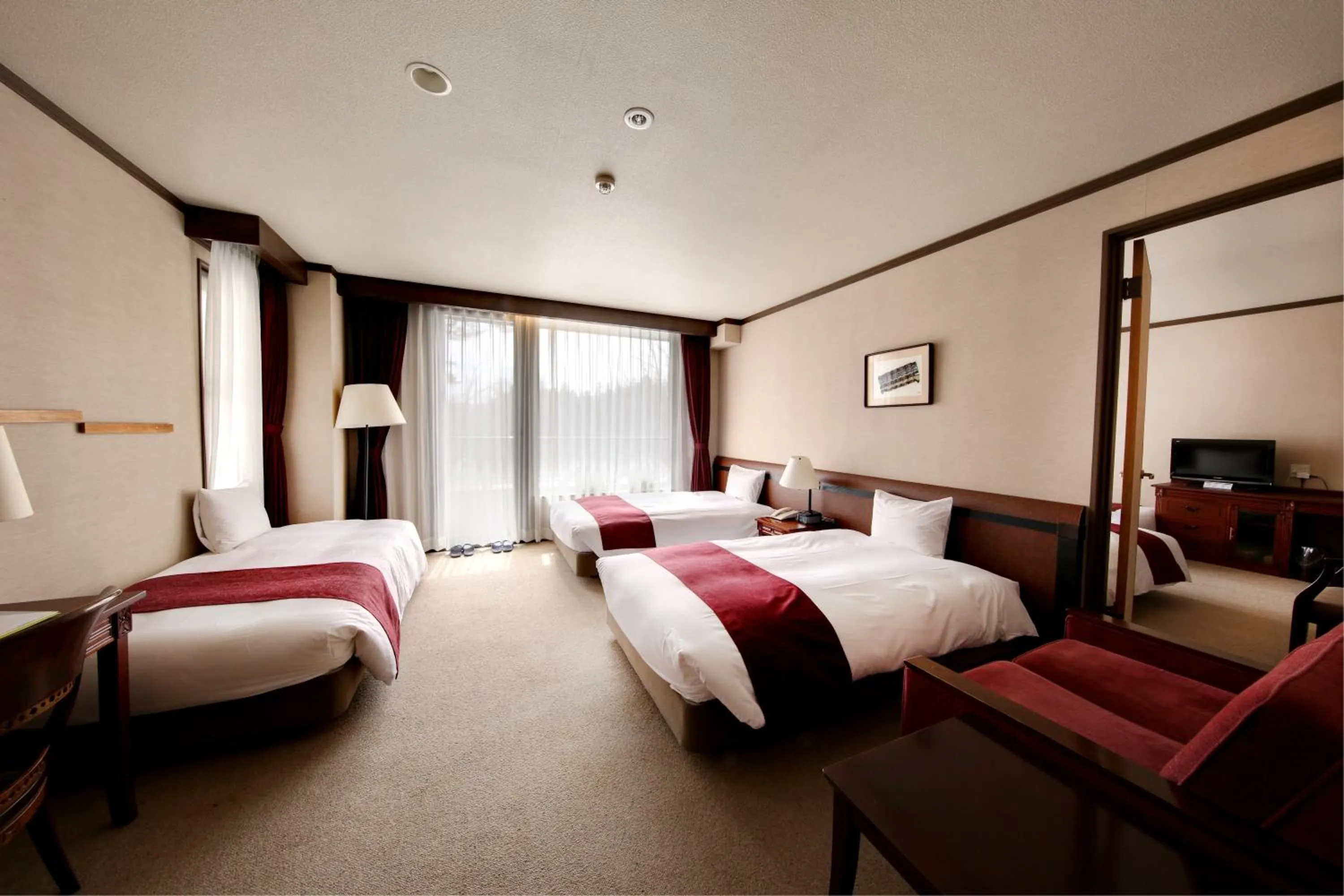 Photo of the whole room, Bed in Hakuba Mominoki Hotel