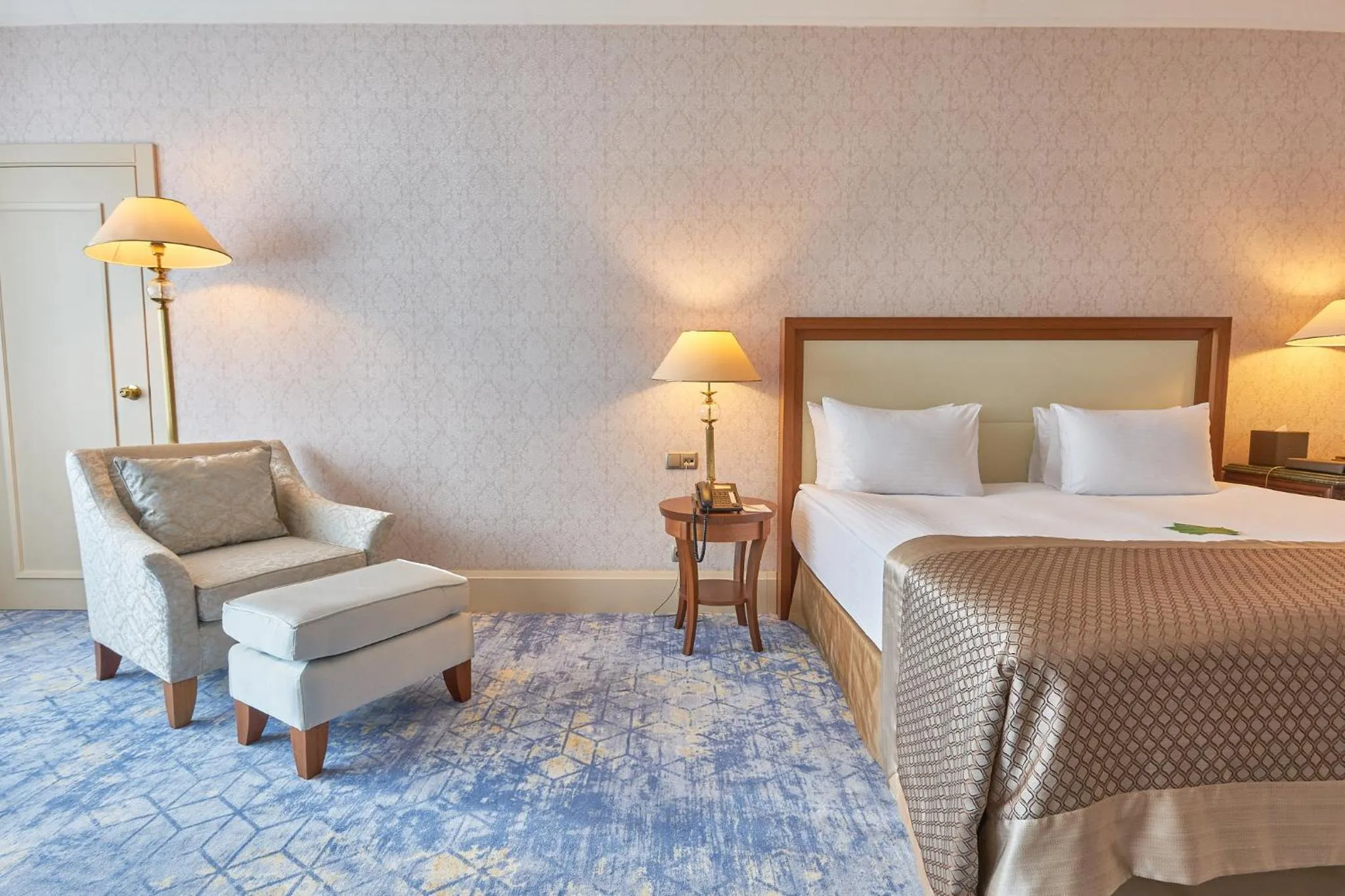 Bed in Rixos President Hotel Astana