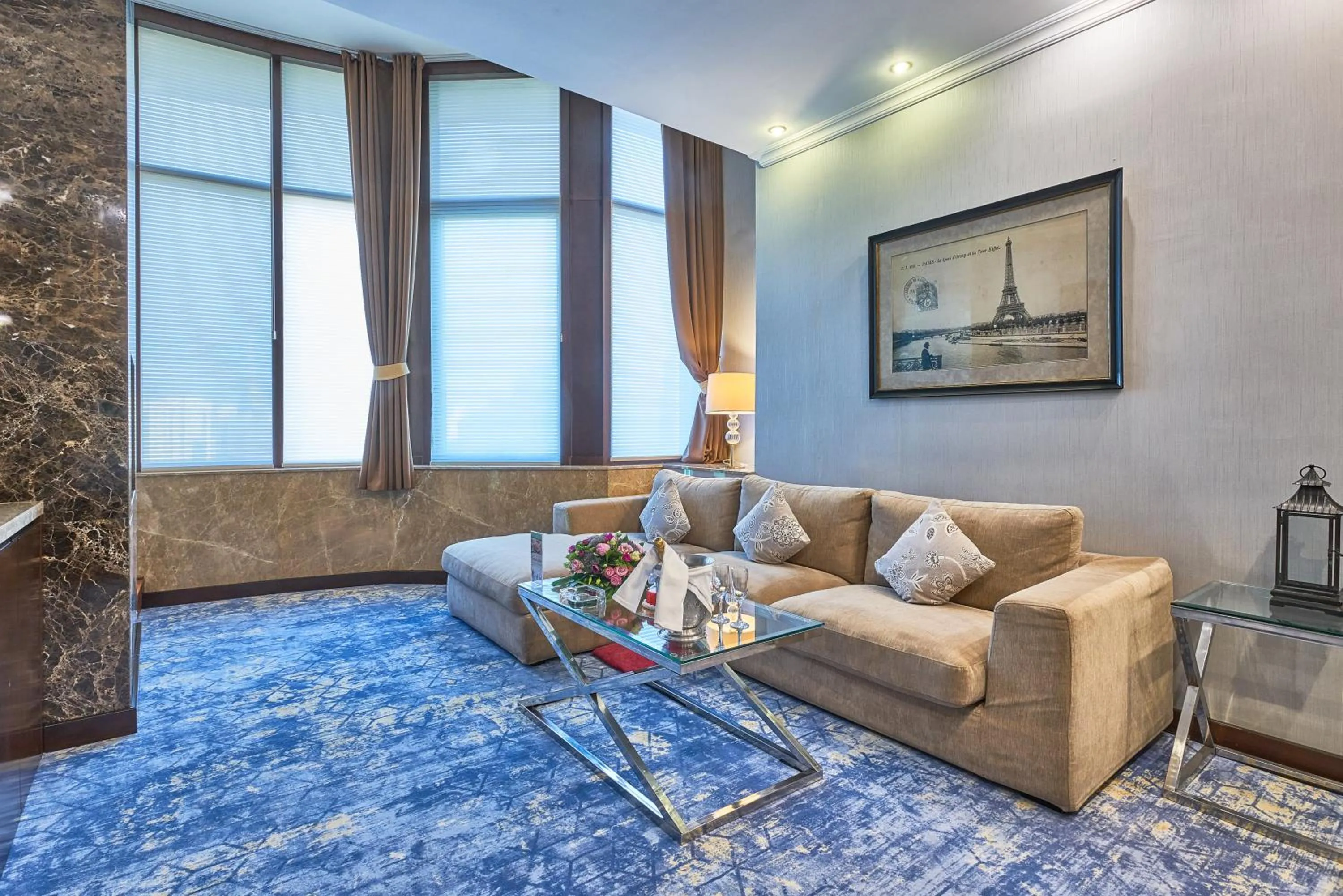 Living room in Rixos President Hotel Astana