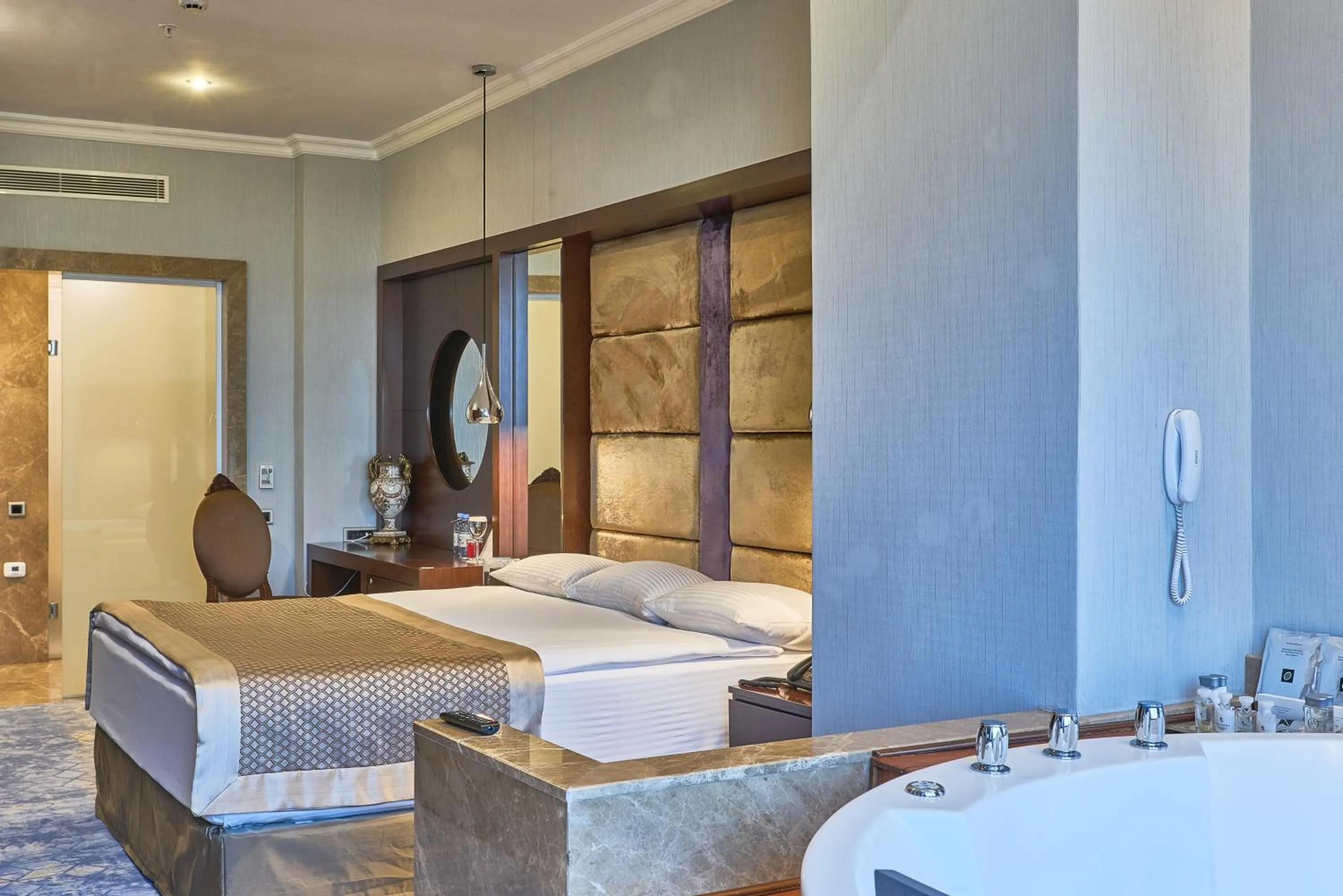 Bed in Rixos President Hotel Astana