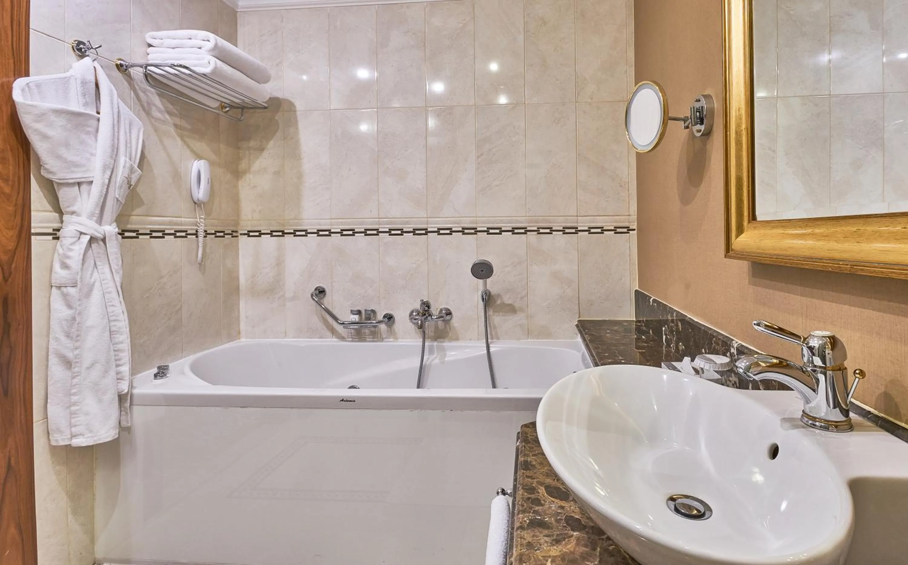 Bathroom in Rixos President Hotel Astana