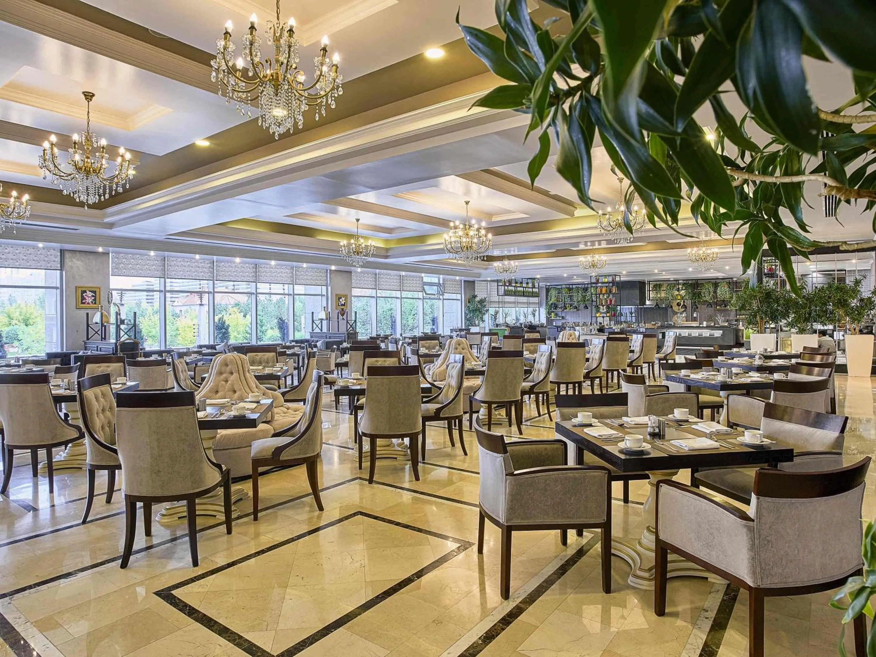 Property building in Rixos President Hotel Astana