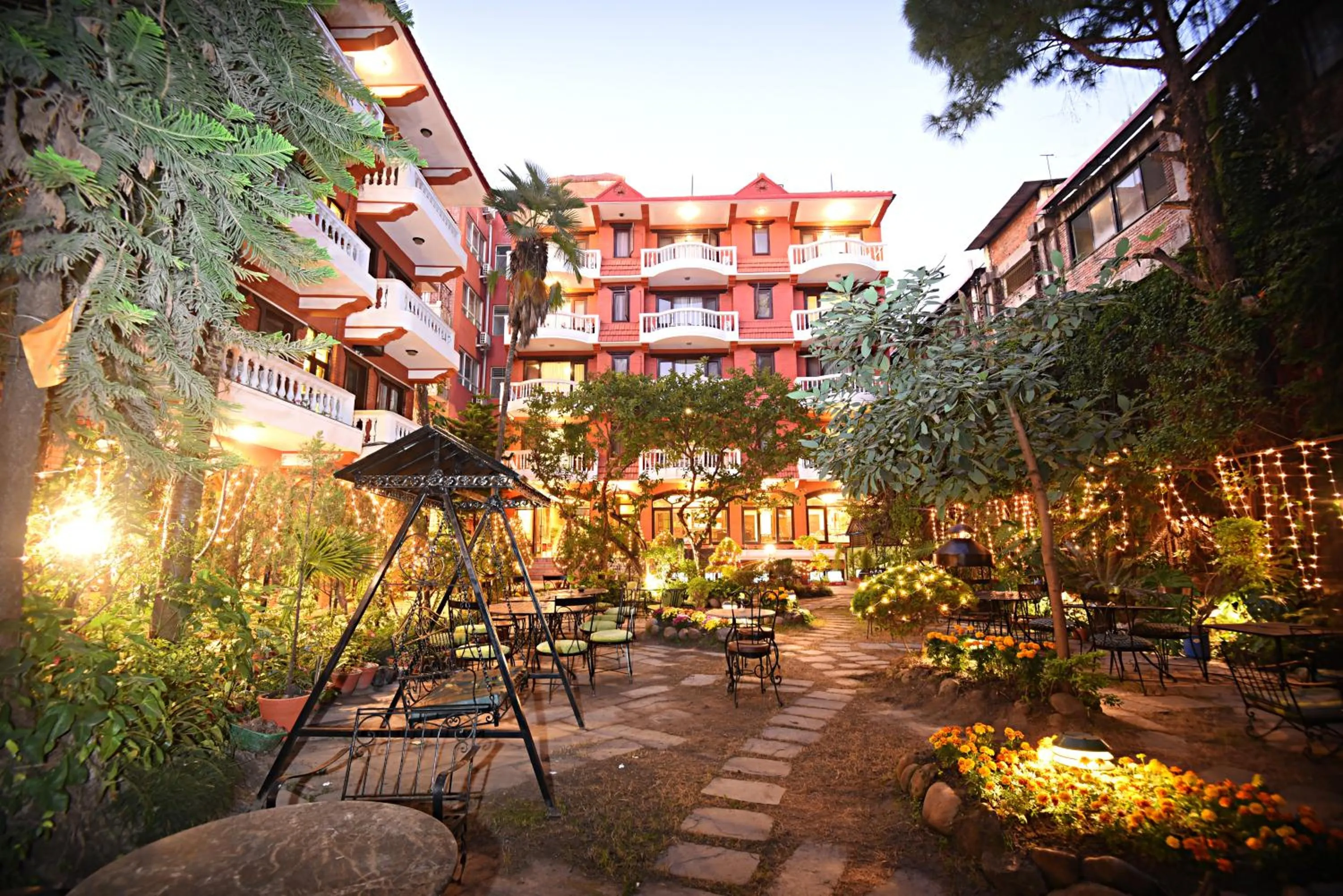 Property building in Nirvana Boutique Hotel