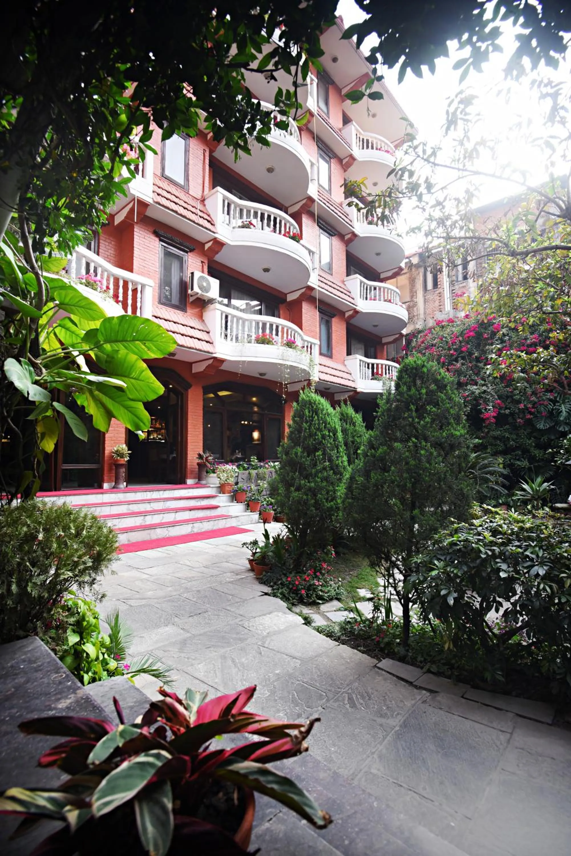 Property building in Nirvana Boutique Hotel